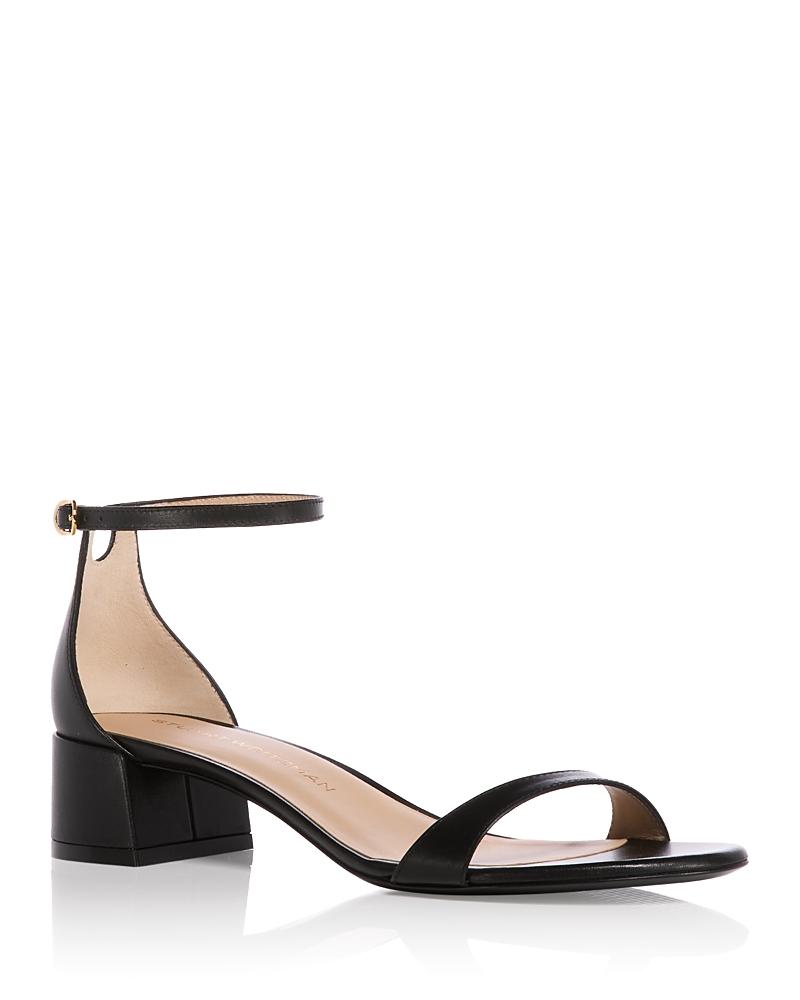 Stuart Weitzman Womens Nudist 35 Block Heel Sandals Product Image