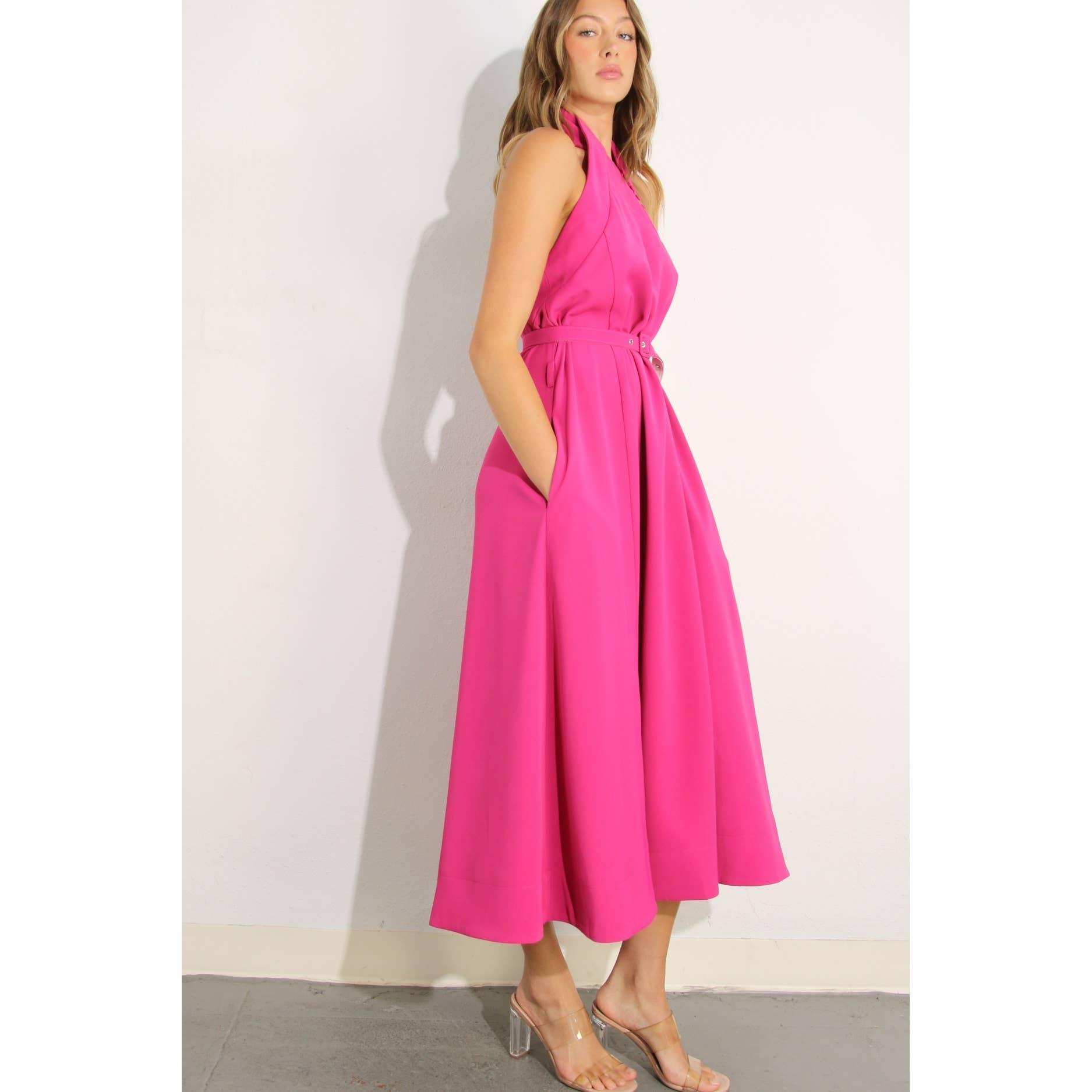 Icon Halter Dress Product Image