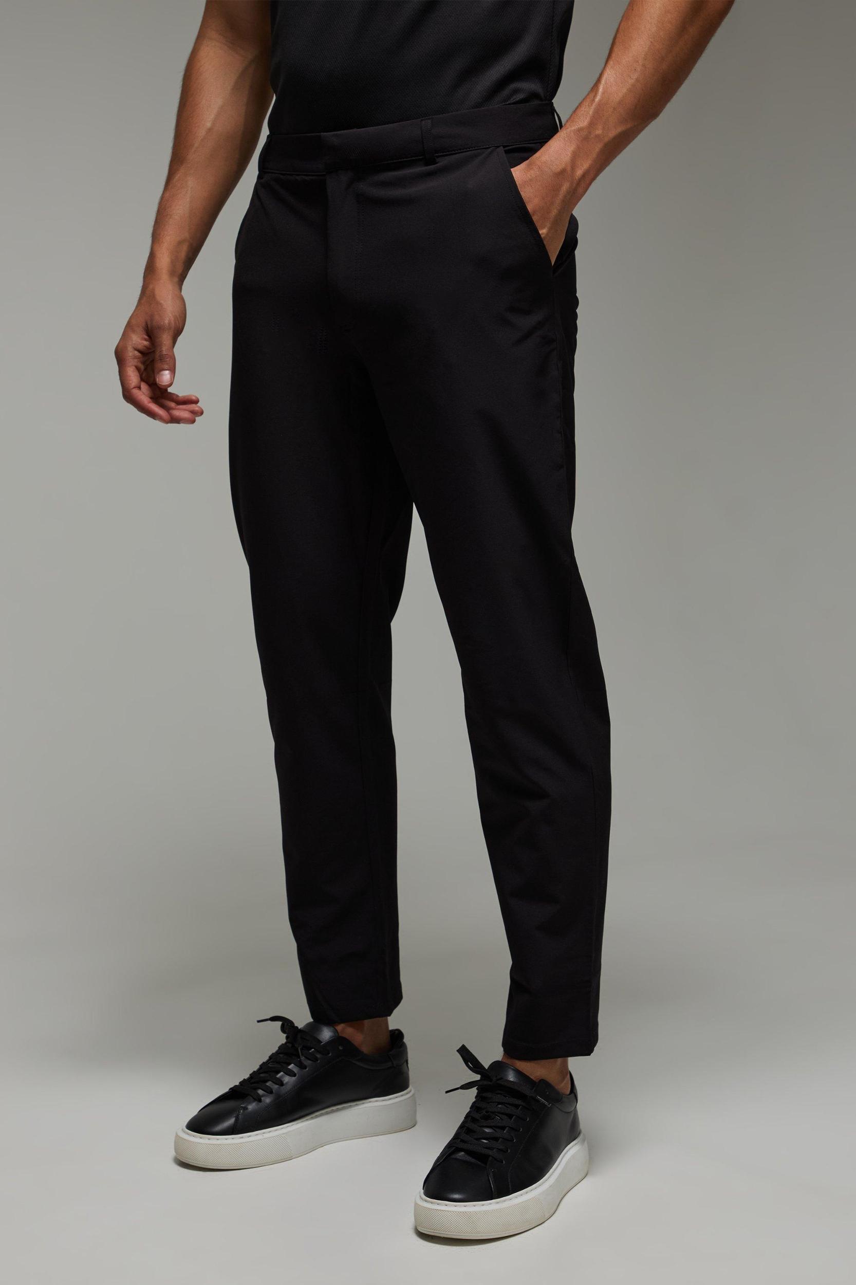 Man Sport Golf Stretch Woven Tapered Sweatpants | boohooMAN USA Product Image