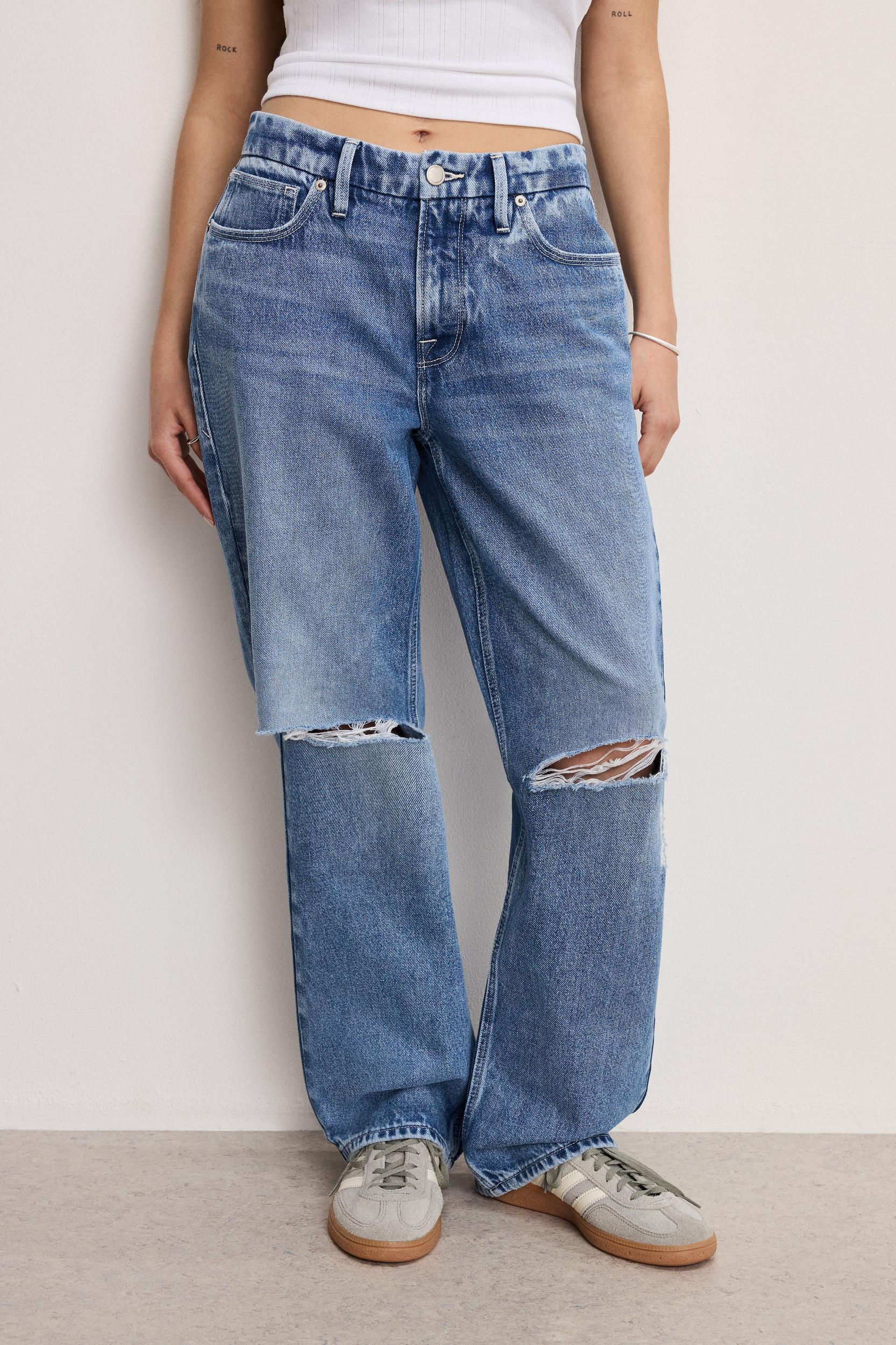 GOOD PETITE 90S RELAXED JEANS | INDIGO893 Product Image