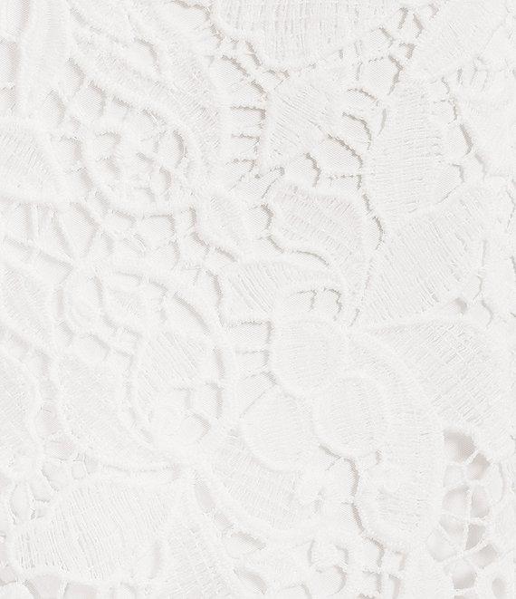 Kasper Lace Sleeveless Empire Seam Sheath Dress Product Image