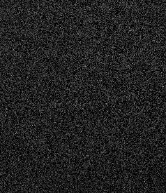 Eileen Fisher Organic Cotton Blend Bubble Jacquard Straight Midi Skirt Product Image