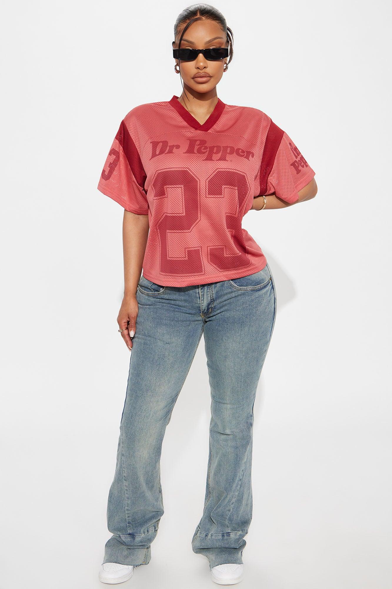 Dr Pepper Jersey Tee - Red Product Image