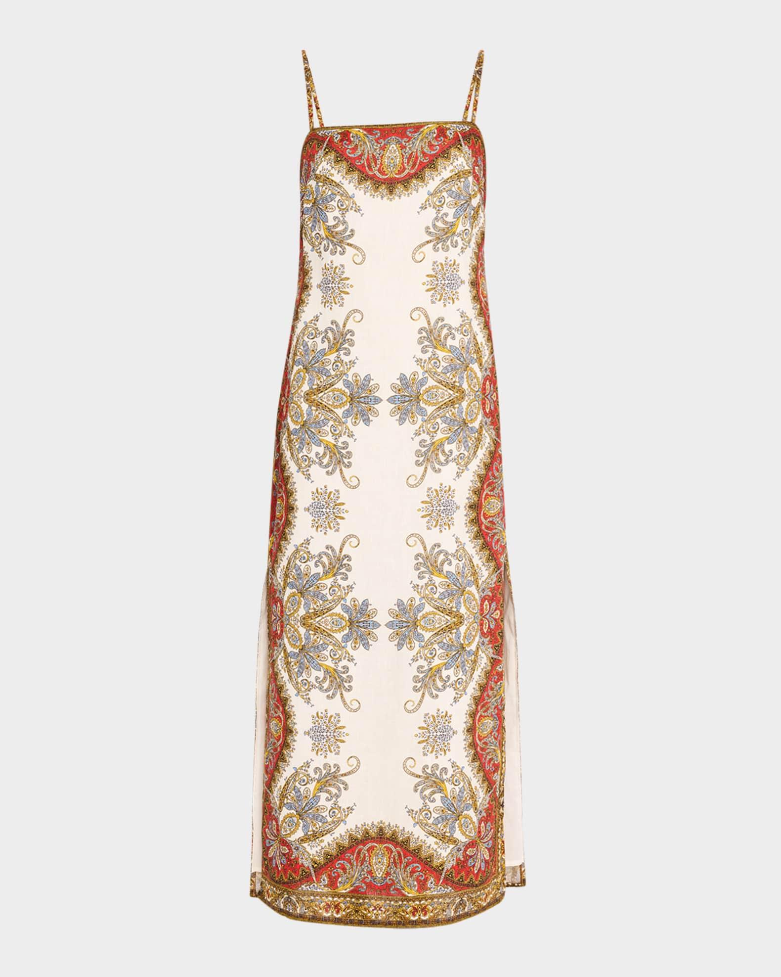 Petra Paisley Maxi Dress Product Image