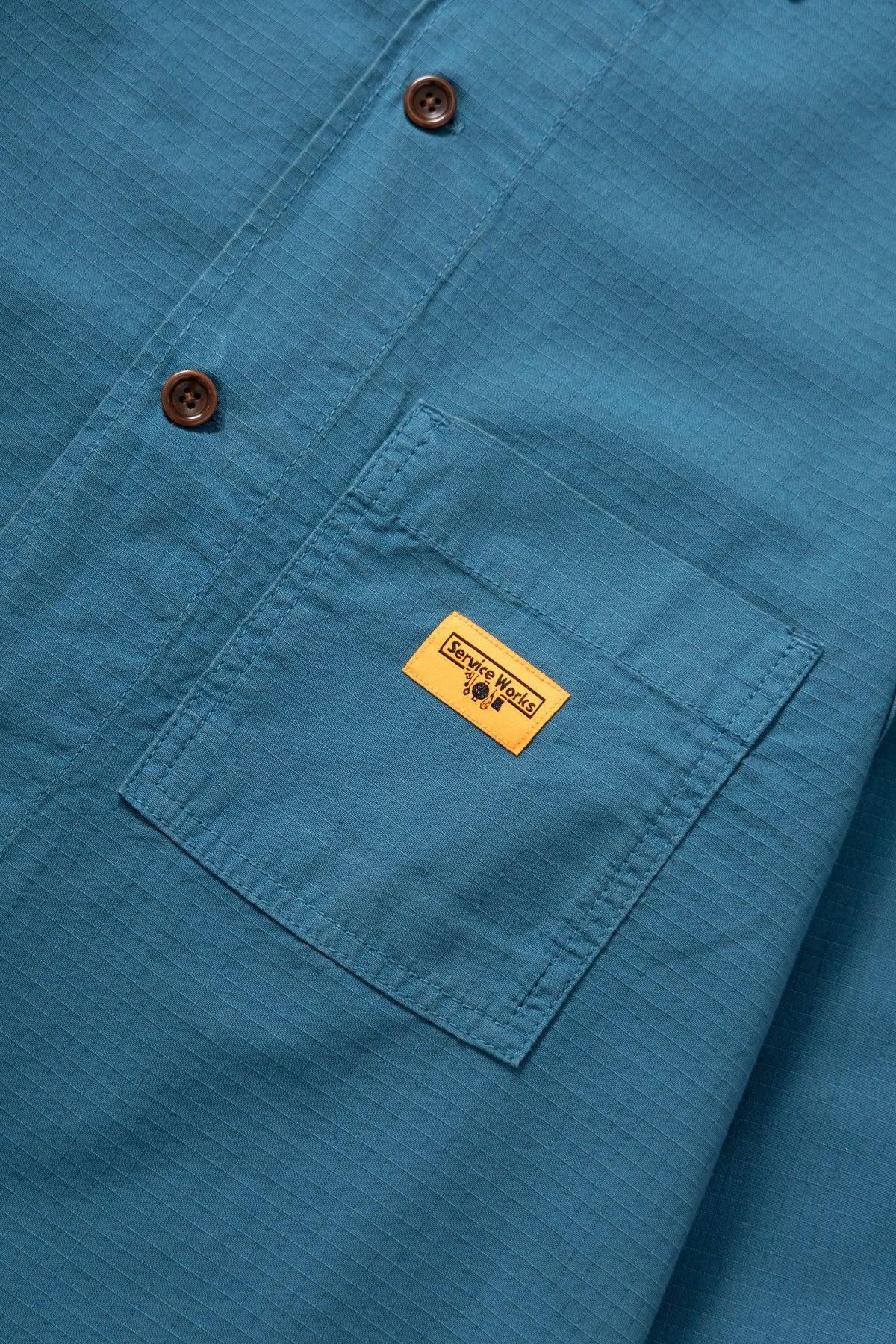 Service Works - Ripstop Front Of House Jacket - Ocean Product Image