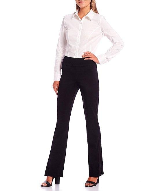 Takara Mid Rise Bootcut Suiting Trouser Pants Product Image