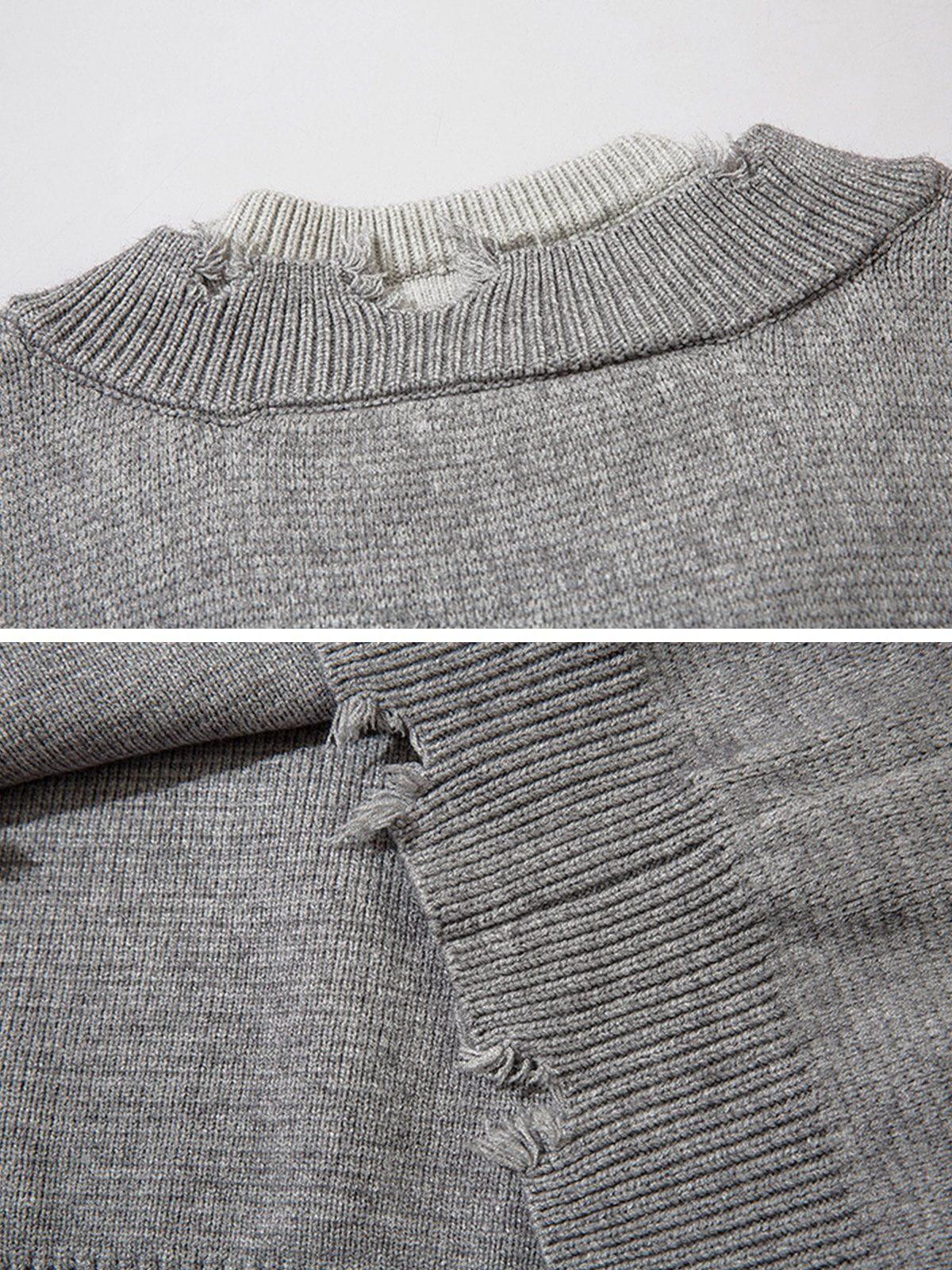 Aelfric Eden Raw-Edge Layered Sweater Product Image