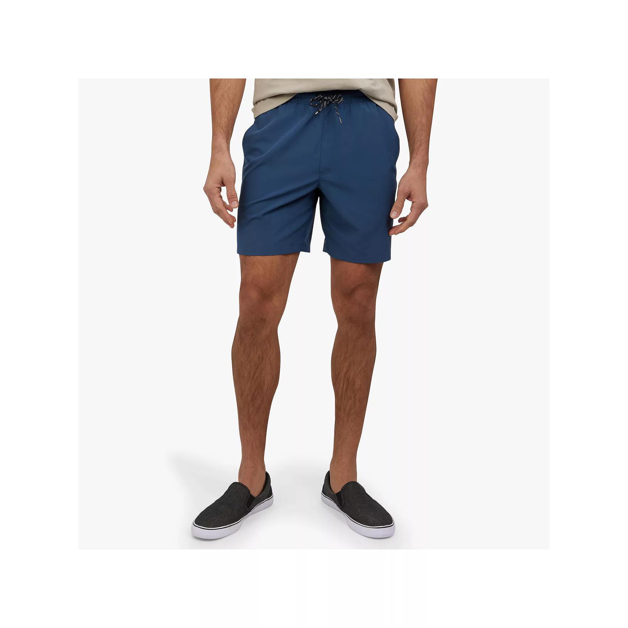 Men's Quiksilver Seaside Elastic Waist Hybrid Shorts, Size: XS, Blue Product Image
