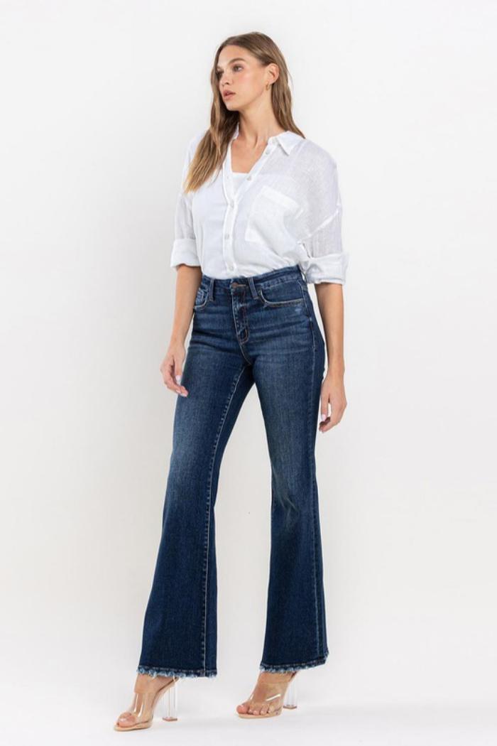 High Rise Relaxed Flare Product Image