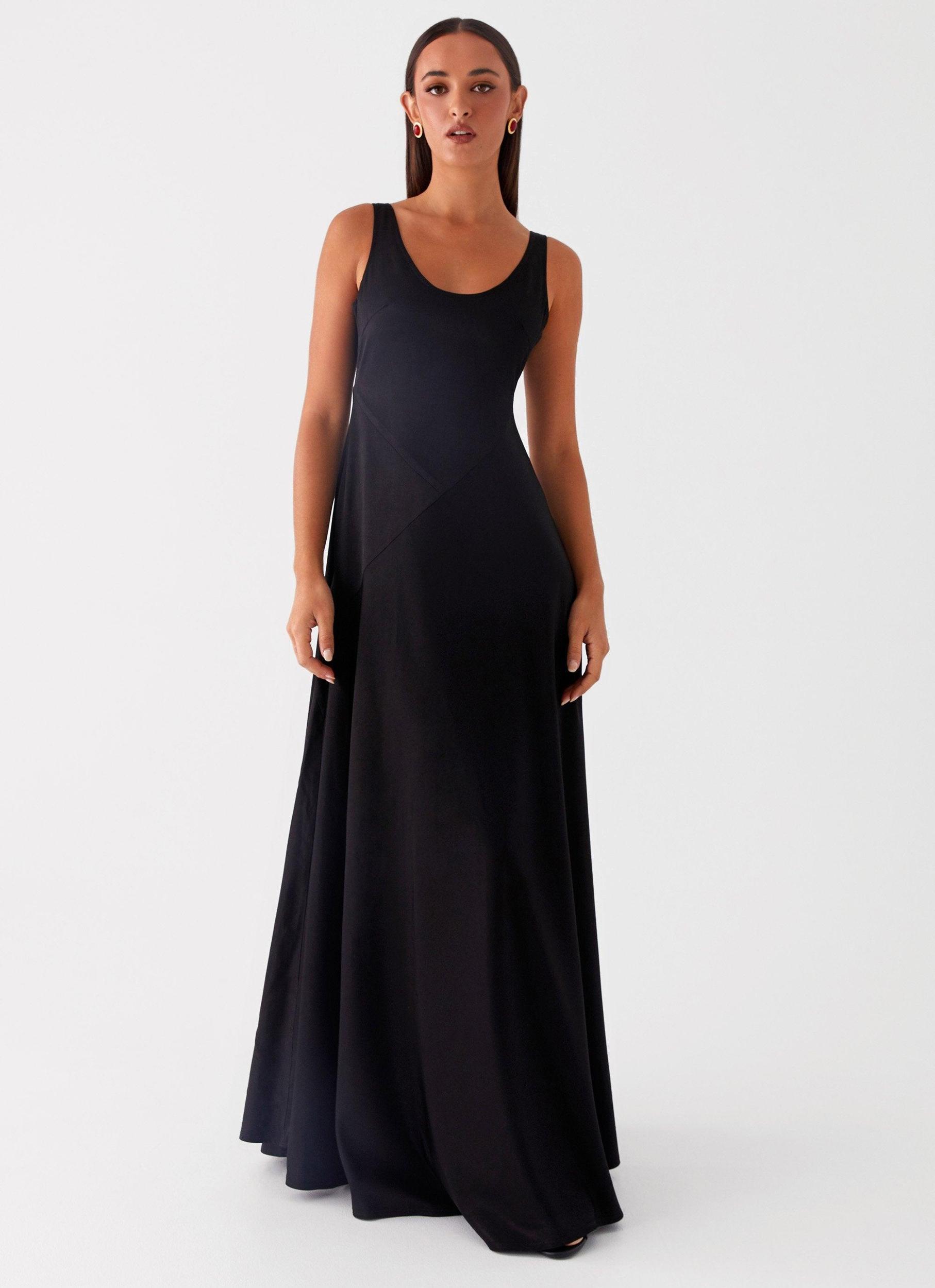 Cosma Maxi Dress - Black Girls Product Image