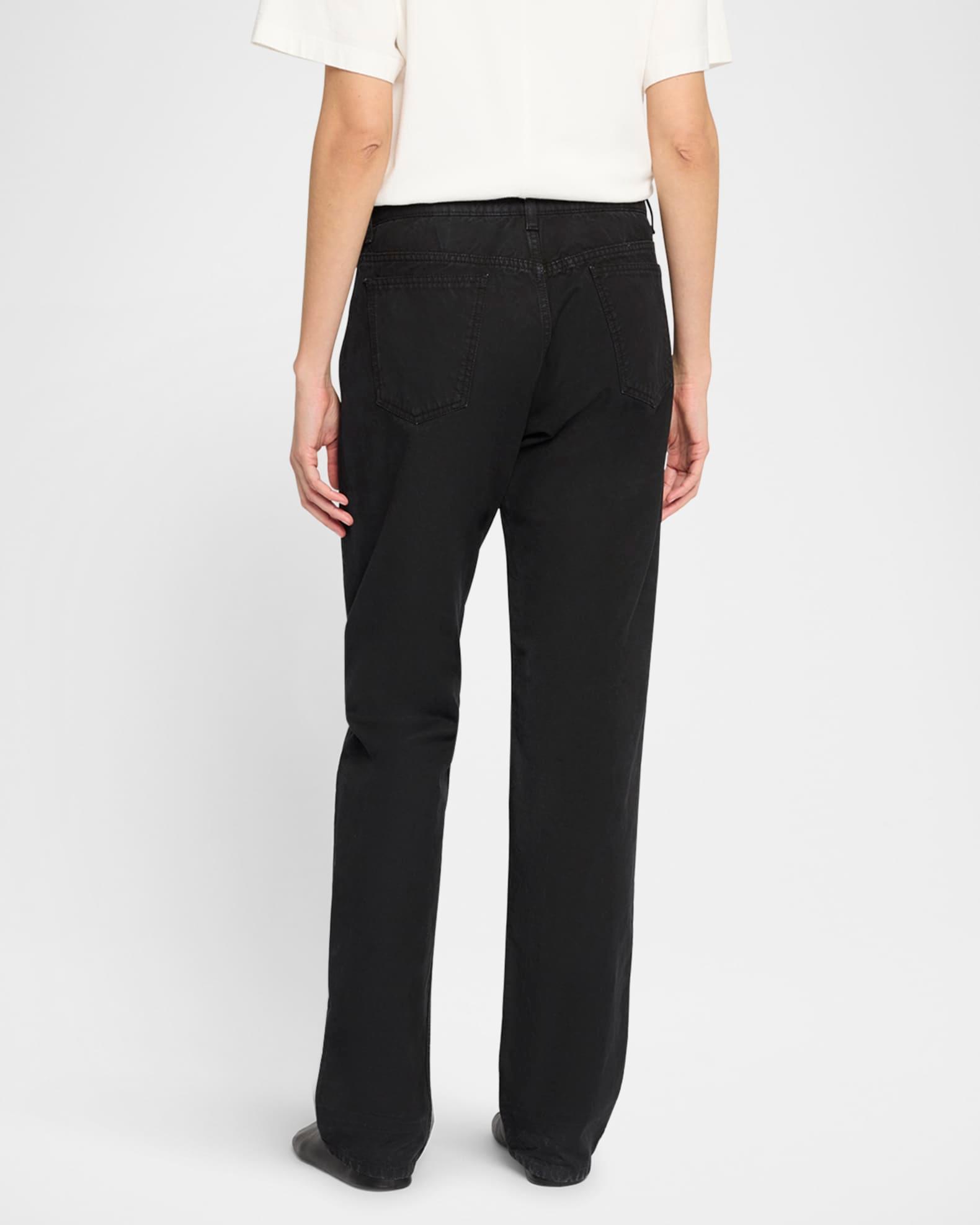 Landais Mid-Rise Straight-Leg Jeans Product Image