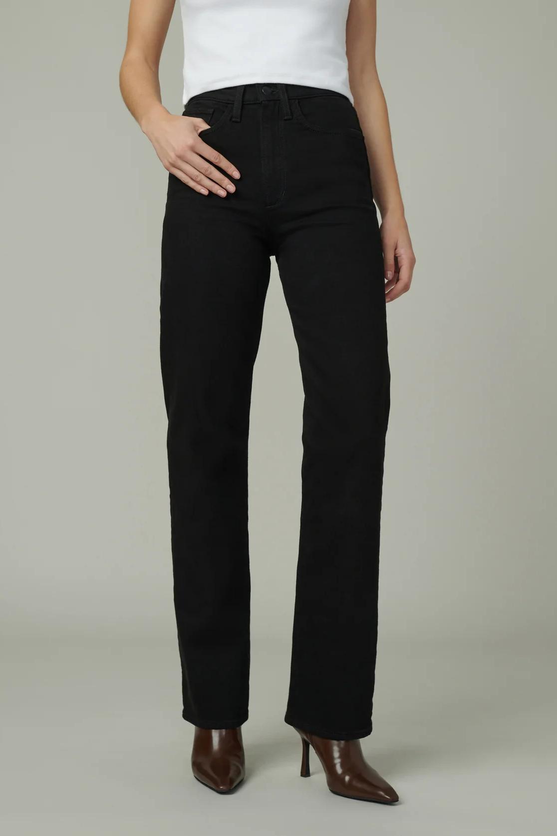 The Margot High Rise Straight - Black Product Image