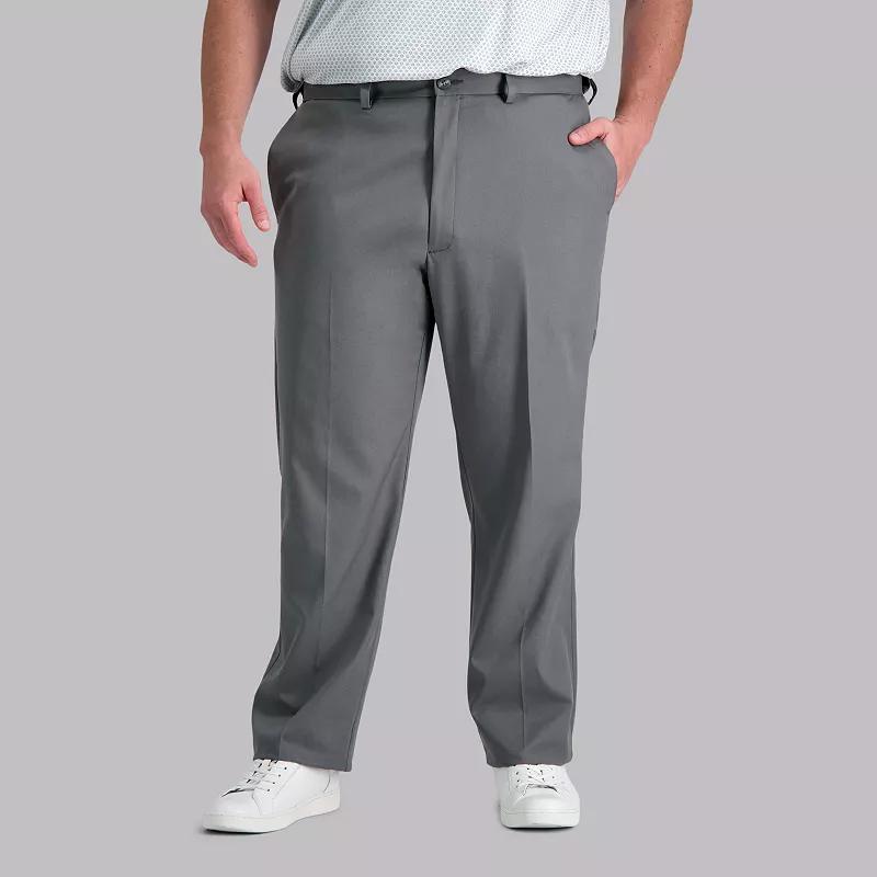 Big & Tall Haggar® Cool Right® Classic-Fit Flat-Front Performance Flex Pants, Men's,  Product Image