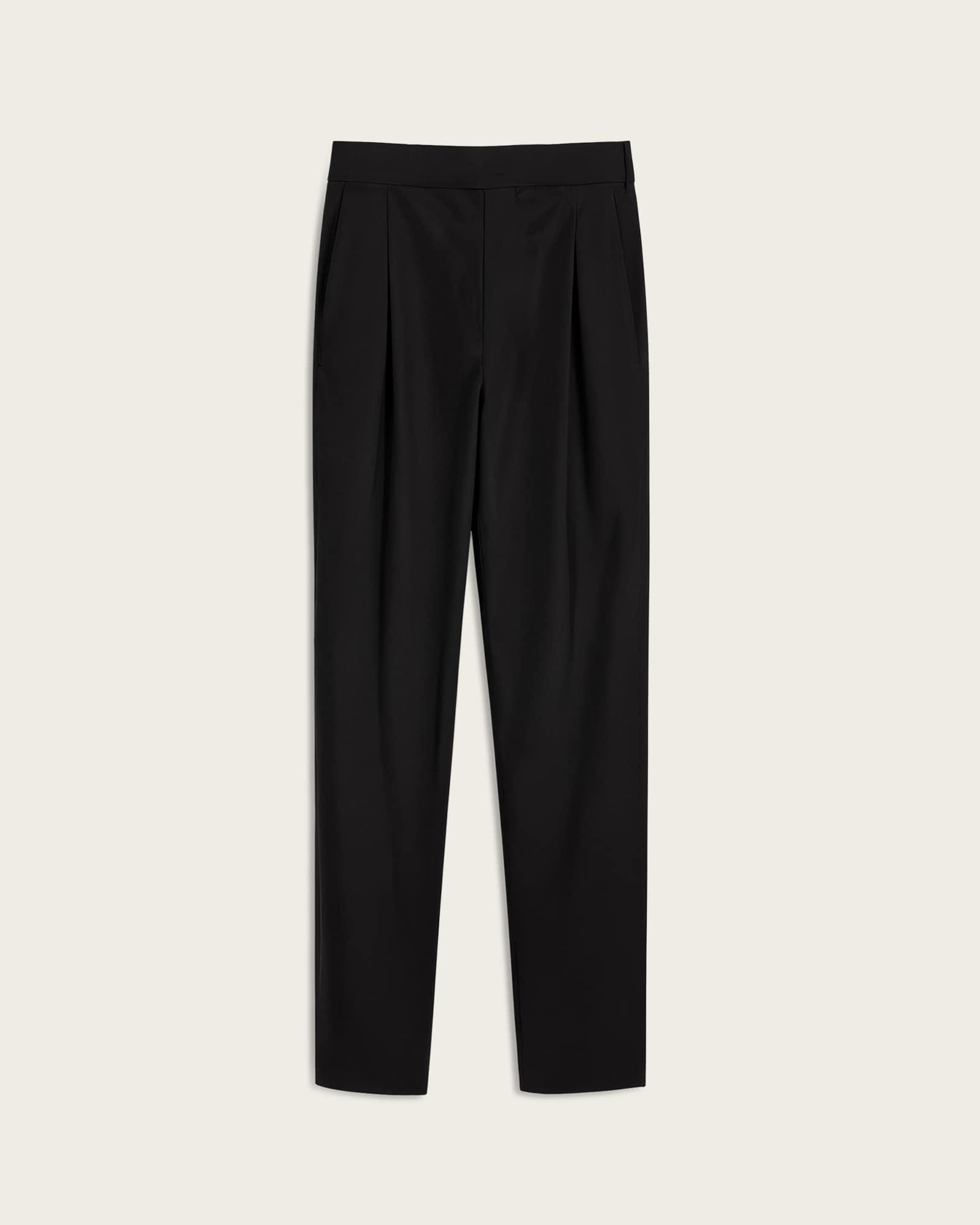 Aleida Lightweight Tri Pants Black | ALLSAINTS US Product Image