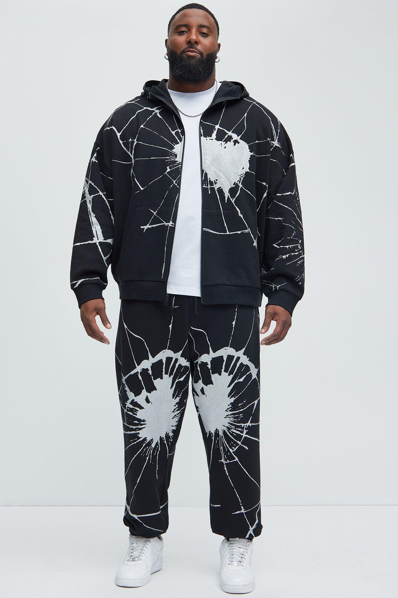 Tyson Web Of Lies Oversized Jogger - Black Product Image