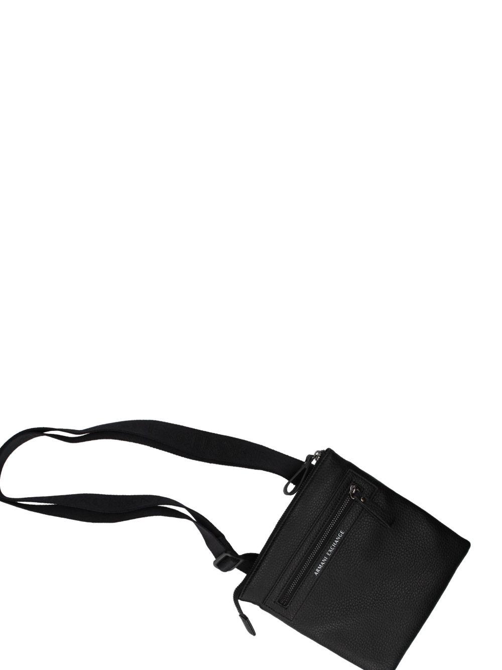faux-leather messenger bag Product Image