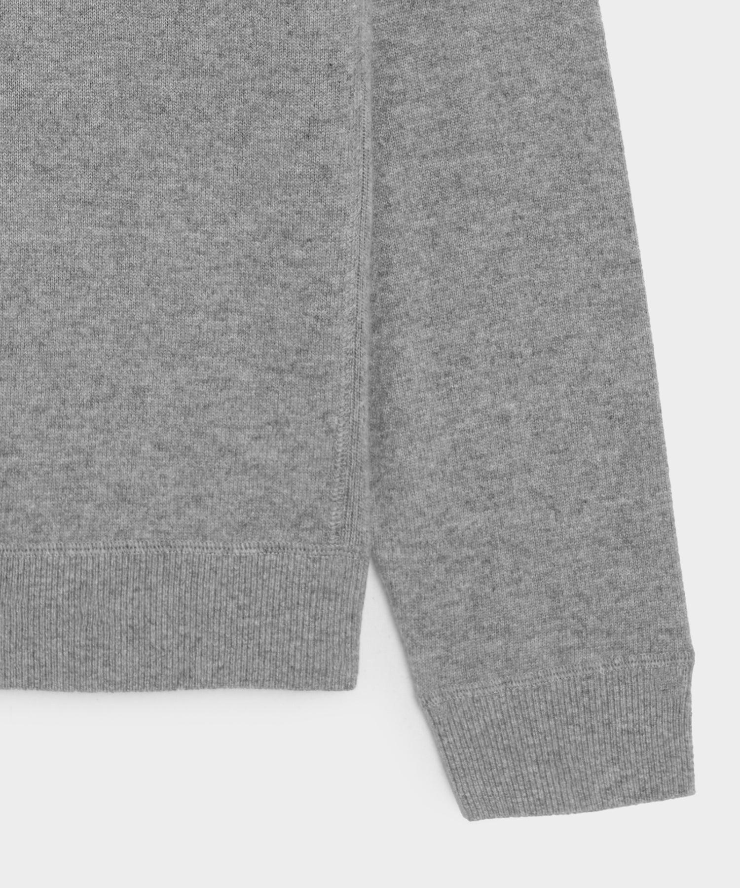 Cashmere Quarter-Zip Sweater Polo Product Image