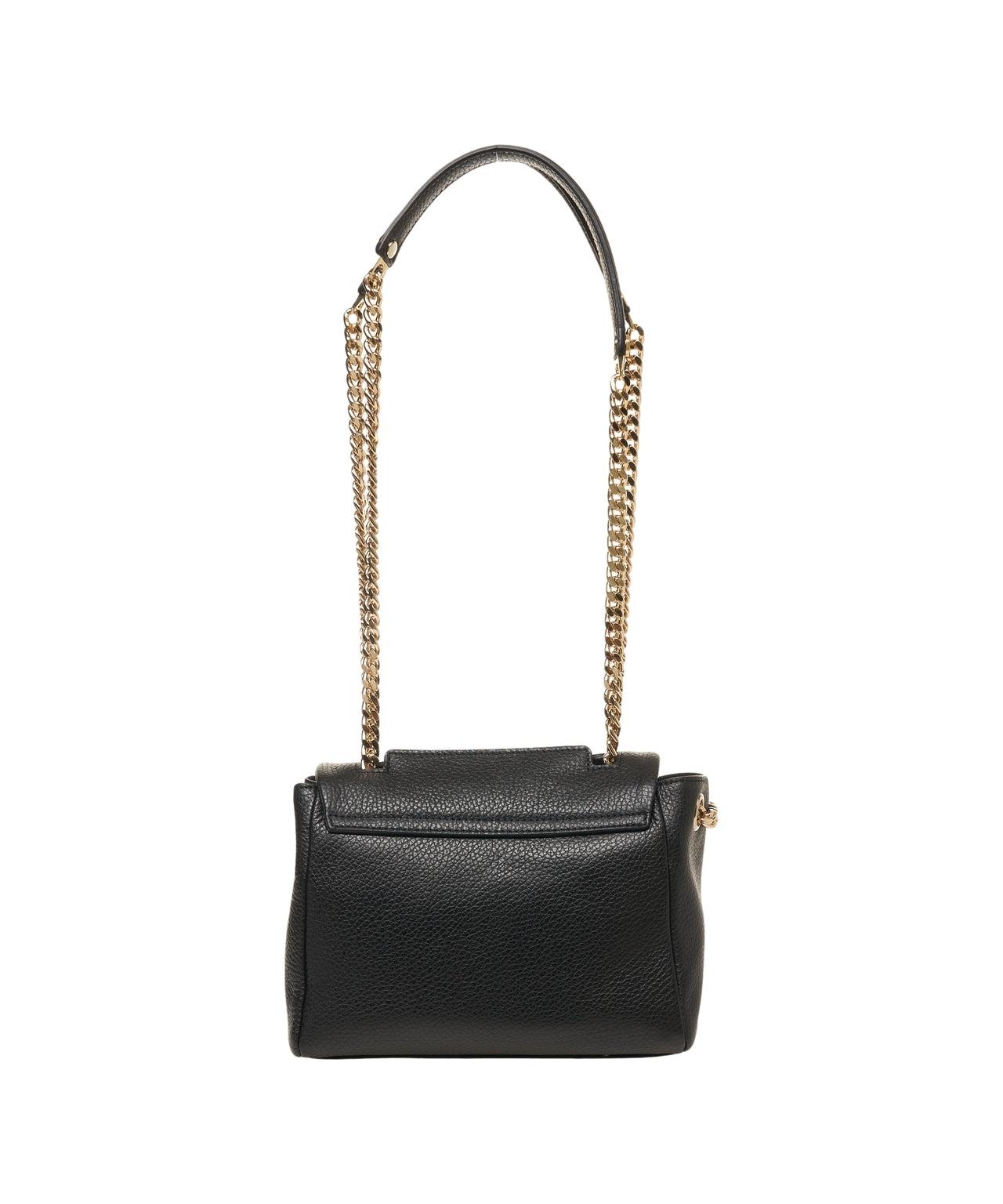 Grained leather shoulder bag Product Image