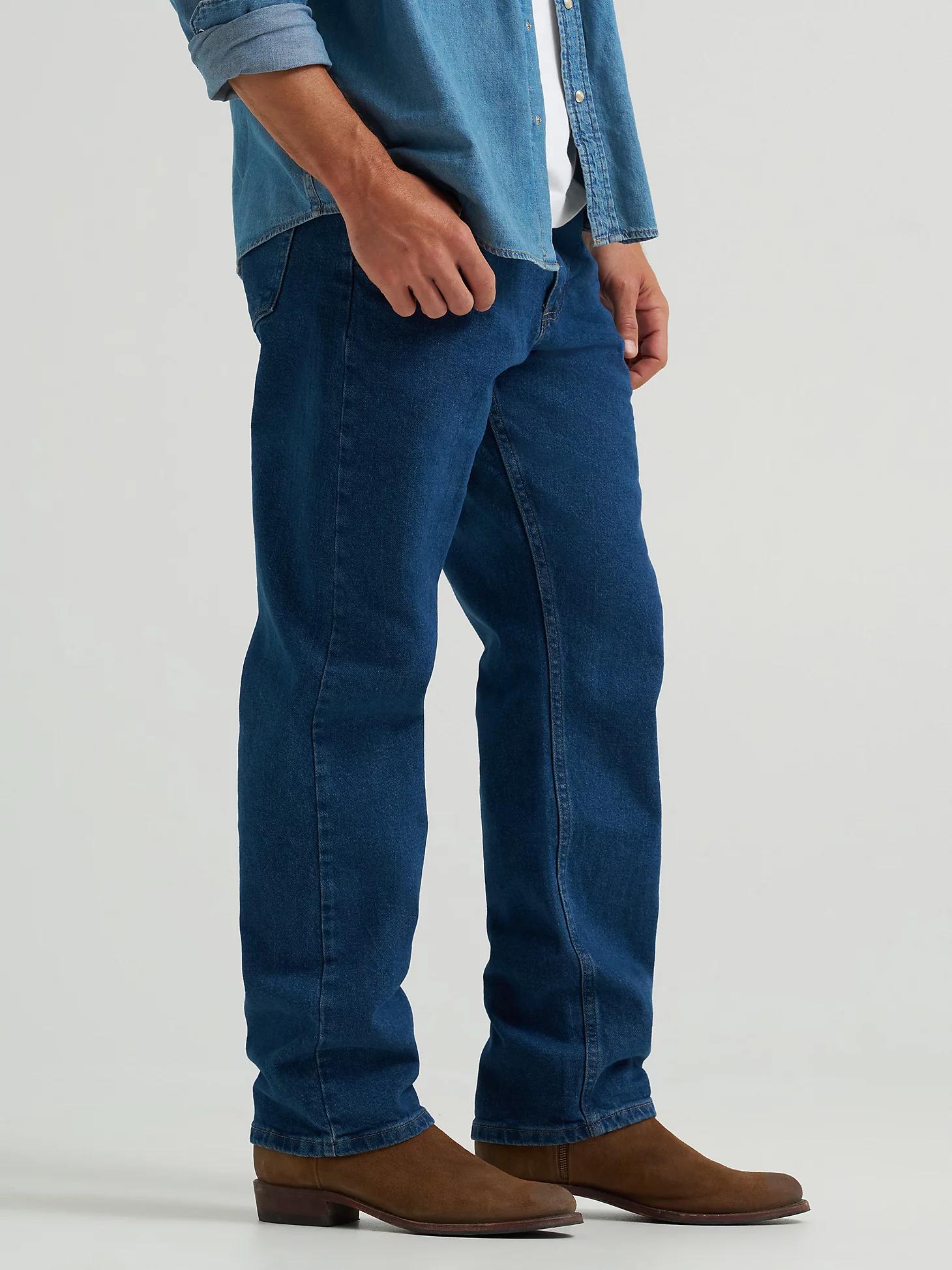 Wrangler® Five Star Premium Denim Flex for Comfort Relaxed Fit Jean | Men's JEANS | Wrangler® Product Image