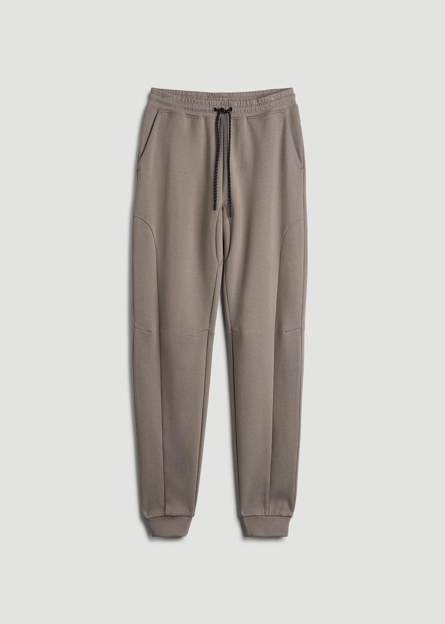 Tech Motion Fleece Joggers for Tall Men in Portobello Male Product Image