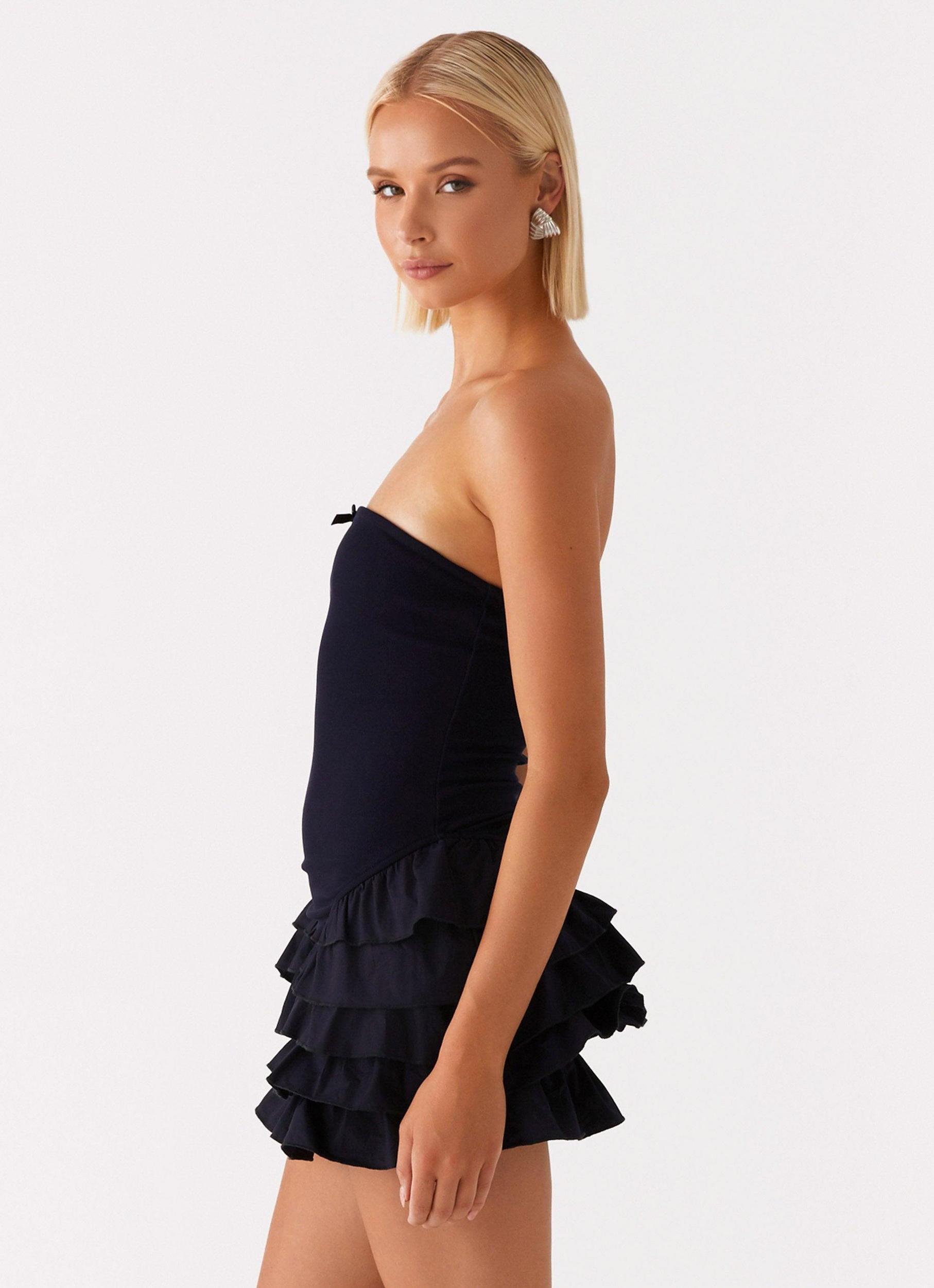 Tamay Mini Dress - Navy Product Image