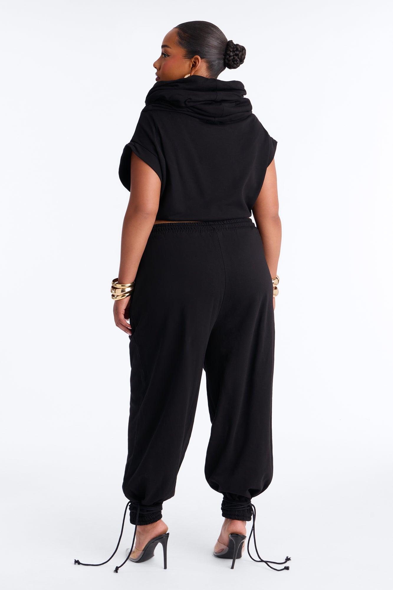 Alexa Jogger Pant Set - Black Female Product Image