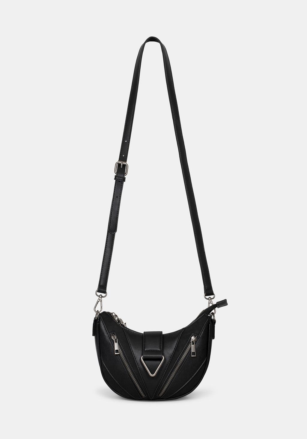 Colette Rat Zip Triangle Hardware Shoulder Bag Product Image