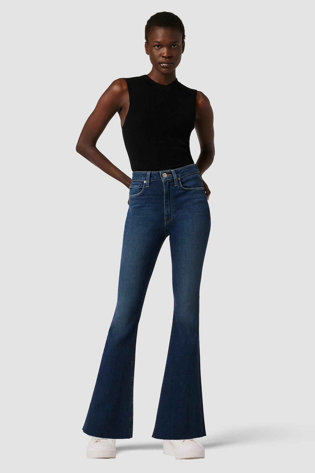Holly High-Rise Flare Barefoot Jean Female Product Image