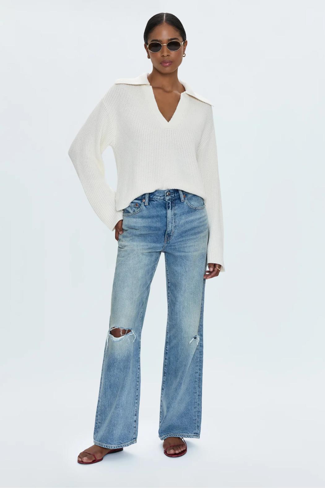 "Hendrix" High Rise Baggy Jean Product Image