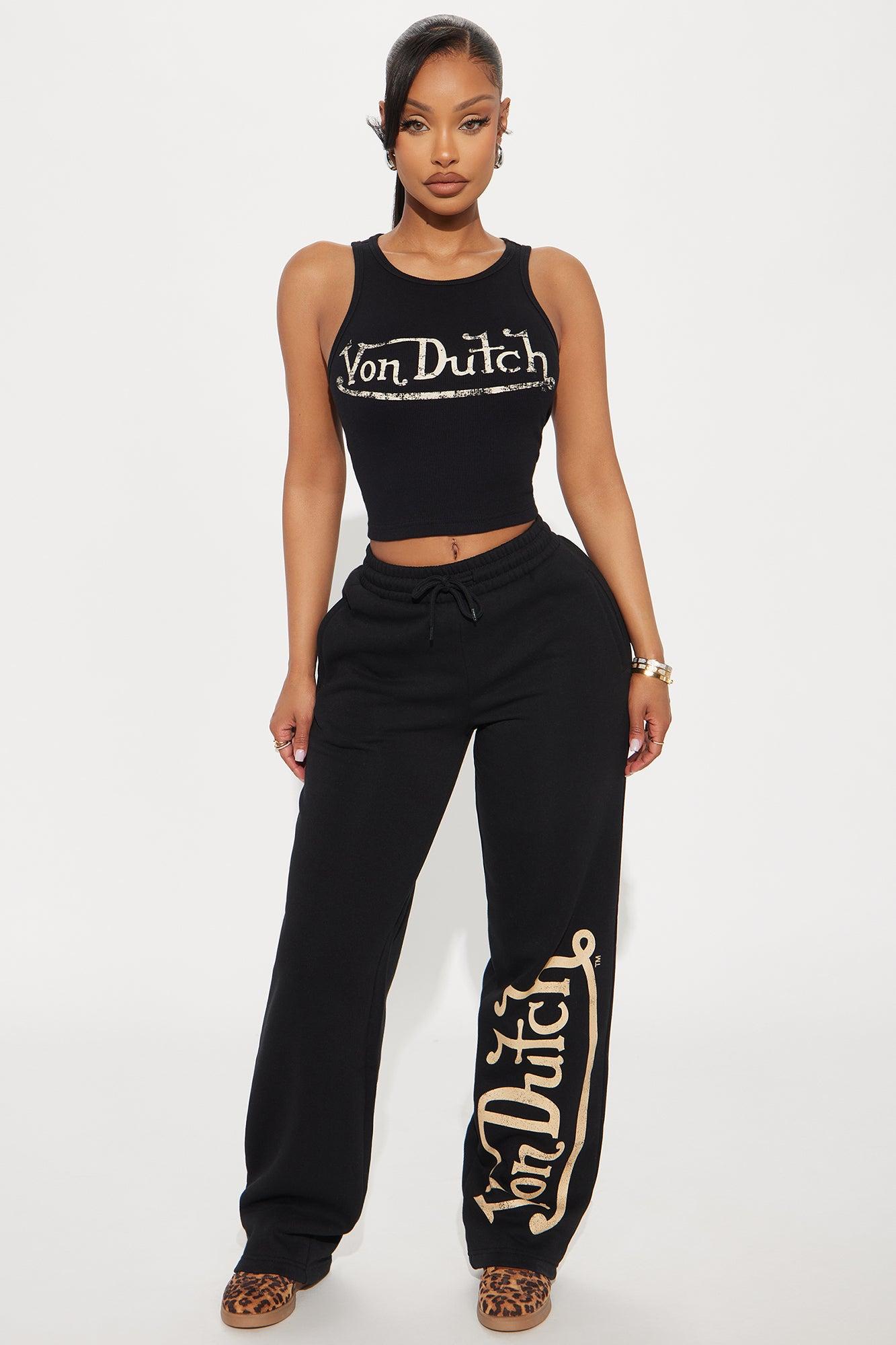 Von Dutch Vintage Tank Top - Black Product Image