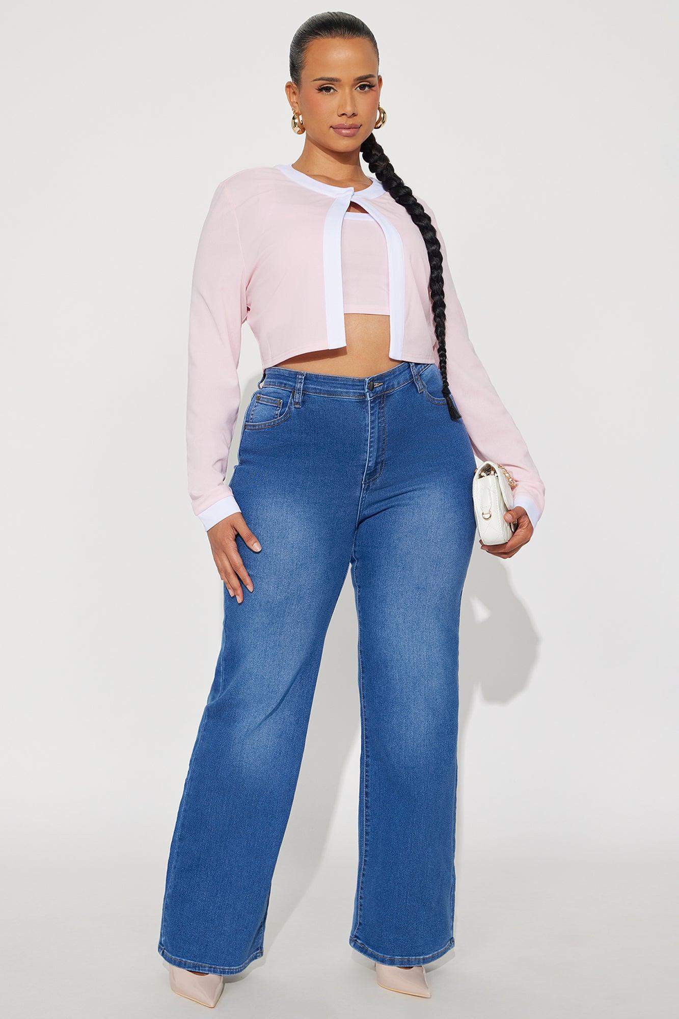 Impress Me Cami Top And Cardigan 2 Piece Set - Pink/combo Female Product Image