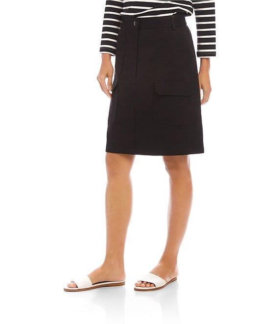 Karen Kane A-Line Cargo Skirt Product Image