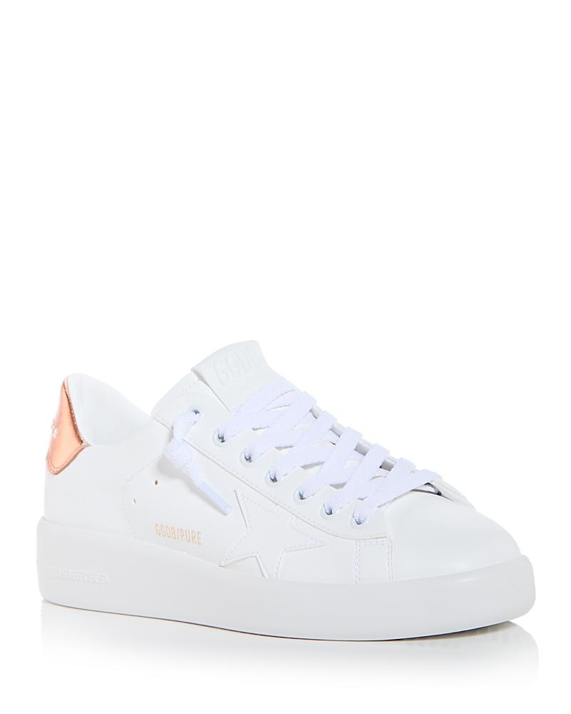 Golden Goose Womens Purestar Low Top Sneakers Product Image