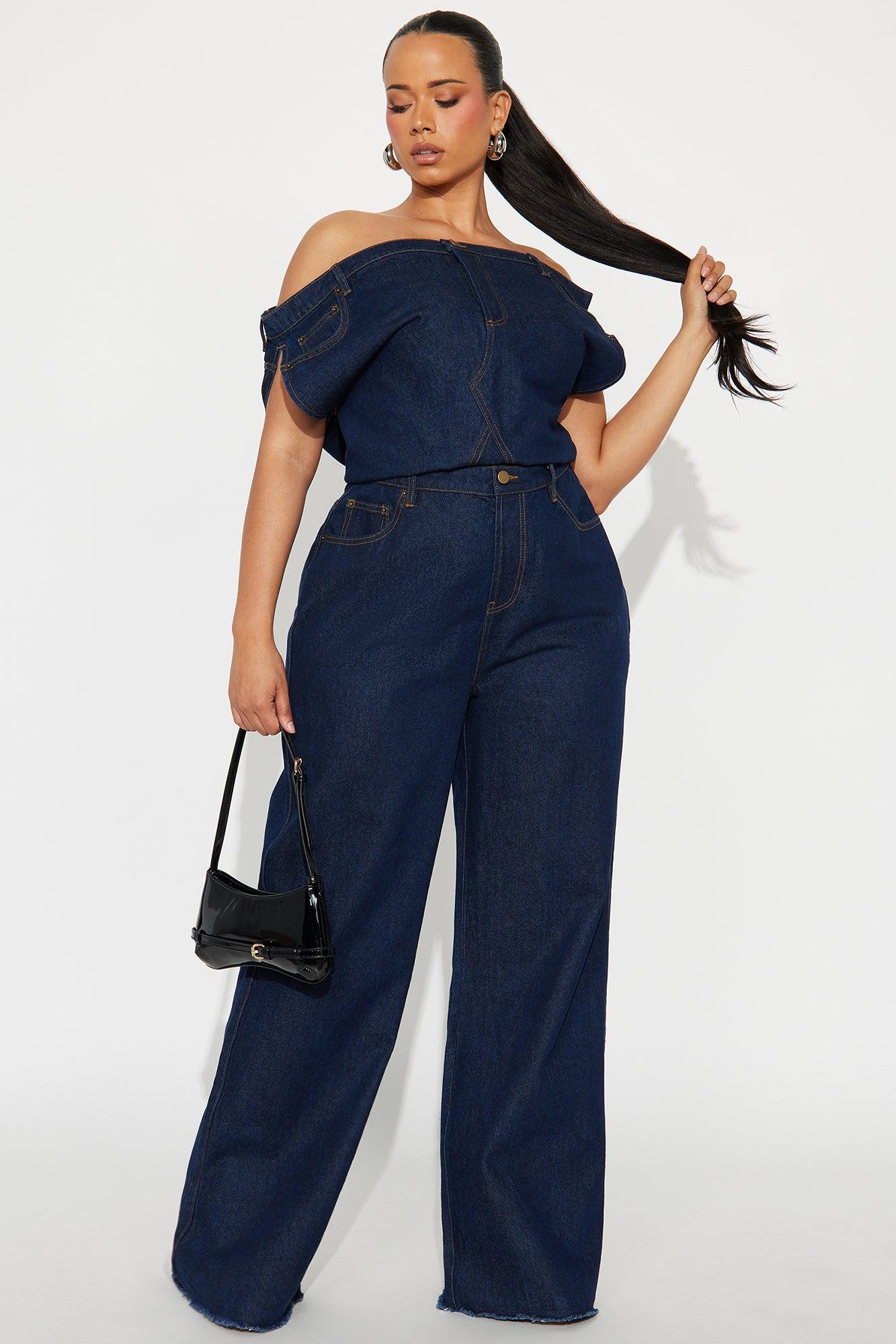 Dakota Denim Jumpsuit - Indigo Female Product Image