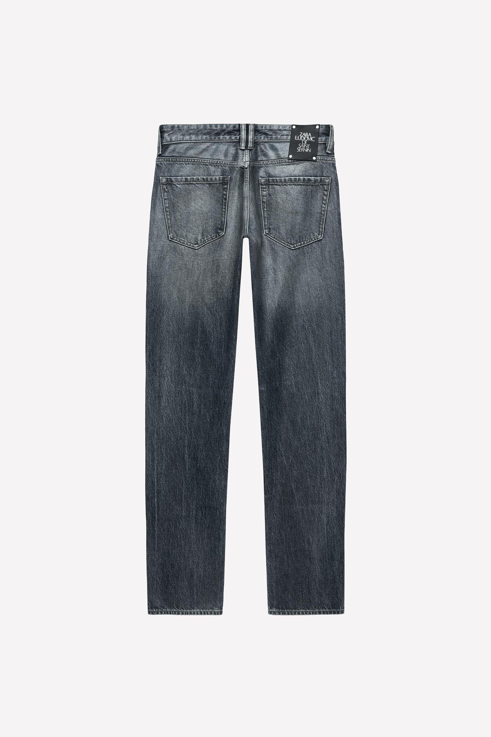 SLIM FIT WAXED JEANS LUDOVIC DE SAINT SERNIN x ZARA Product Image