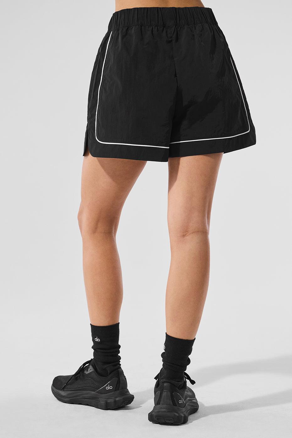 Motivate Track Short - Black/White Product Image
