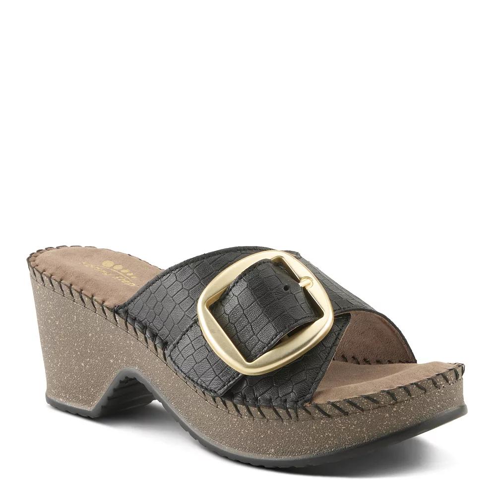 Spring Step Nienna Women's Platform Sandals, Size: 39, Black Product Image