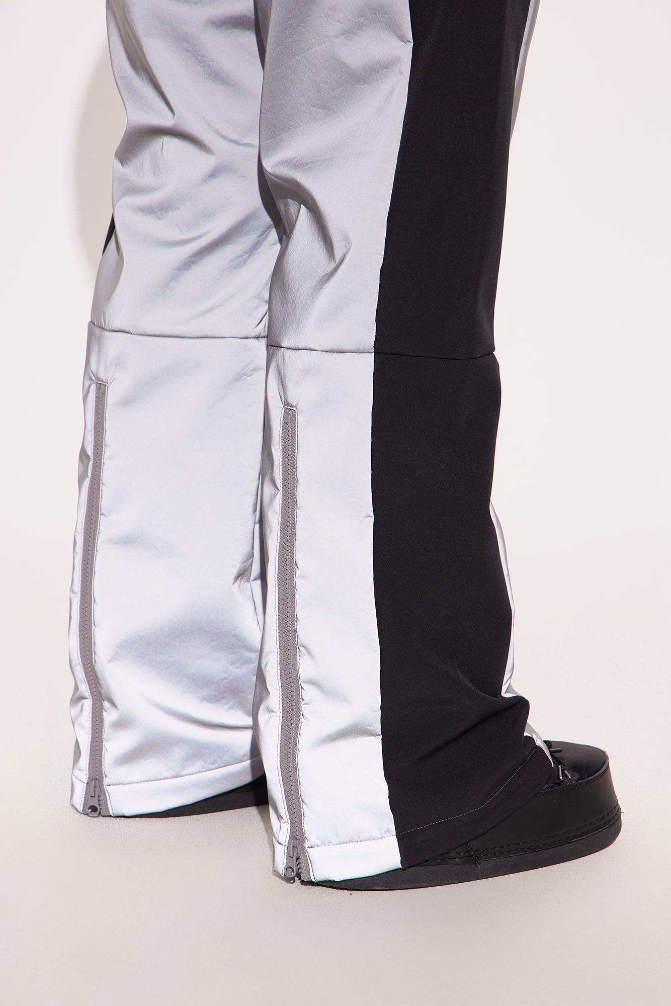 Winter Sports Reflective Ski Jumpsuit - Black Product Image