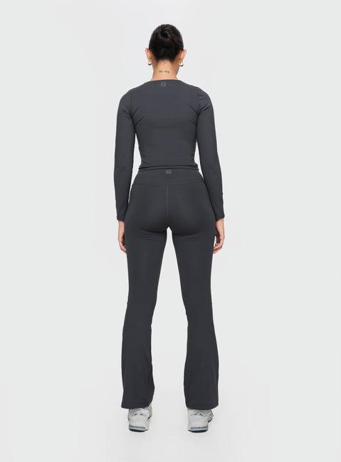 Integrity Activewear Yoga Pants Grey Product Image