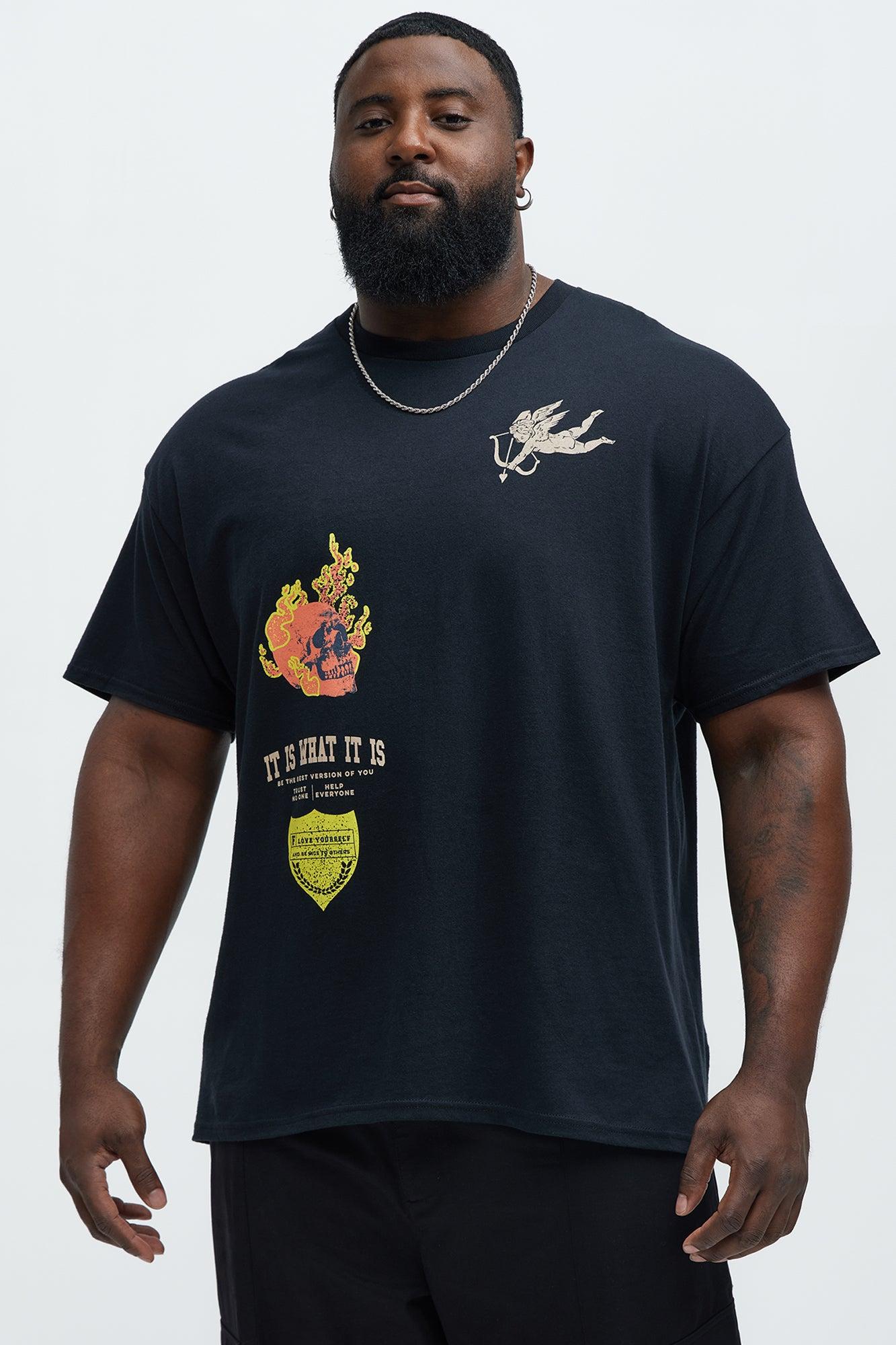 It Is What Short Sleeve Tee - Black Product Image