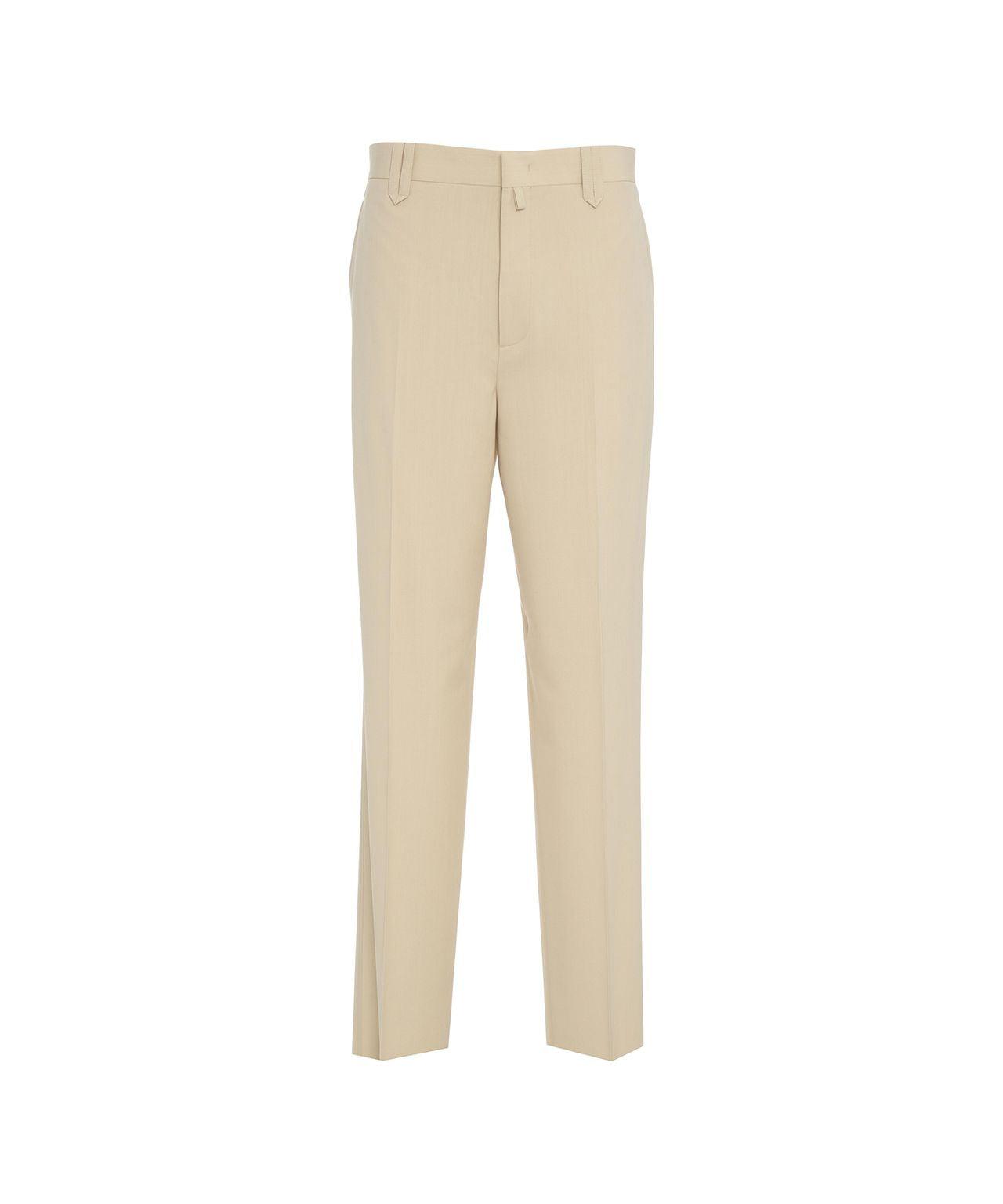 Loose fit pants in wool blend Product Image
