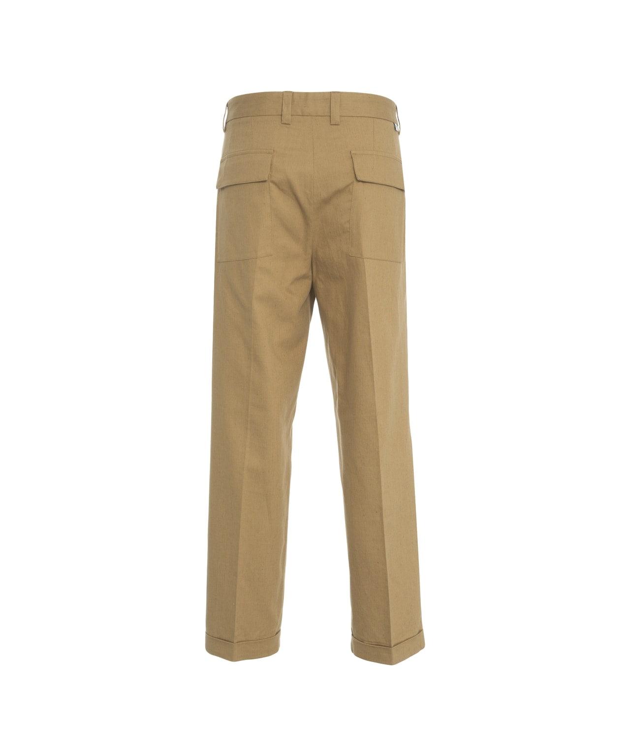 Linen blend chino pants Product Image