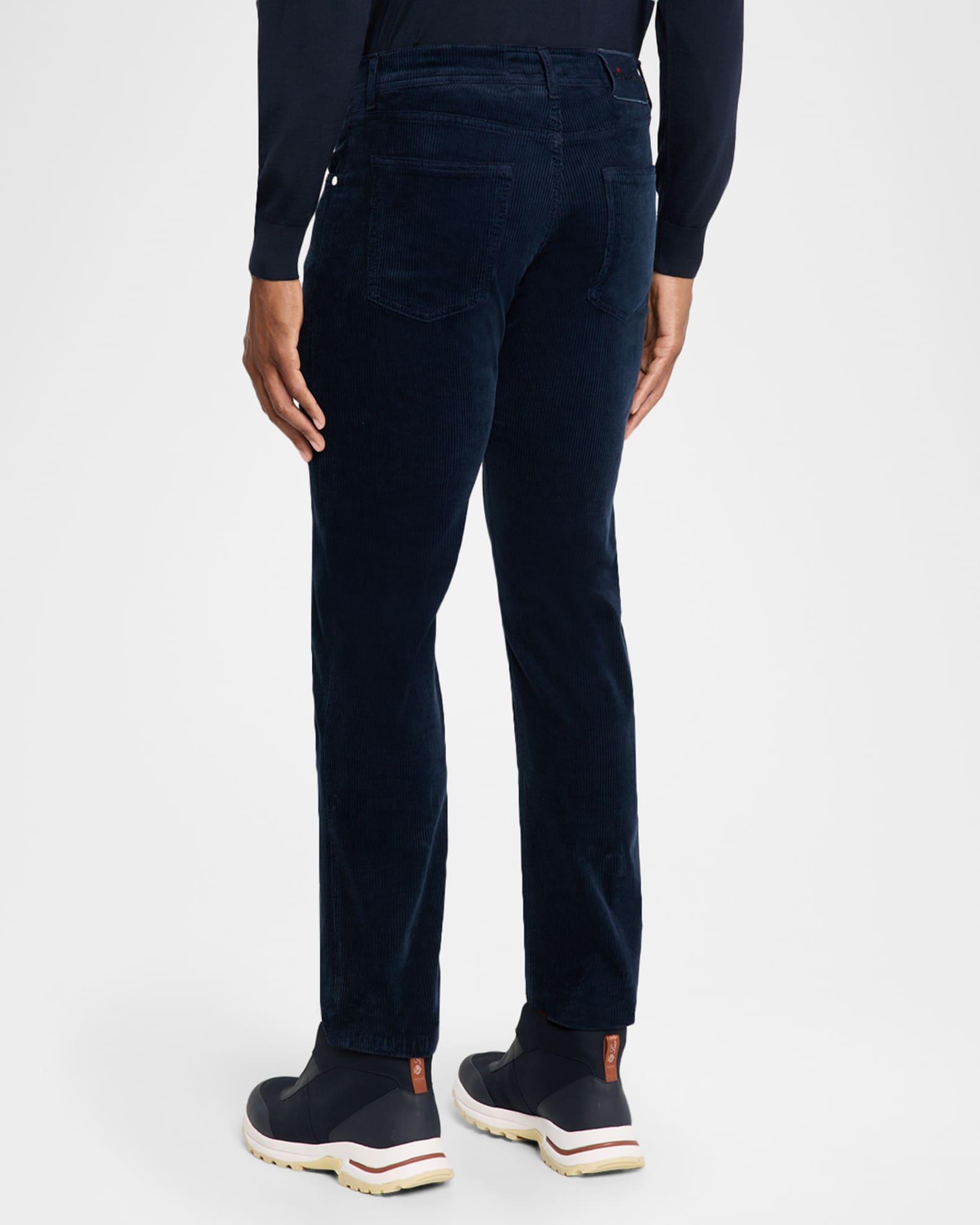 Men's Corduroy Straight Fit Five-Pocket Pants Product Image