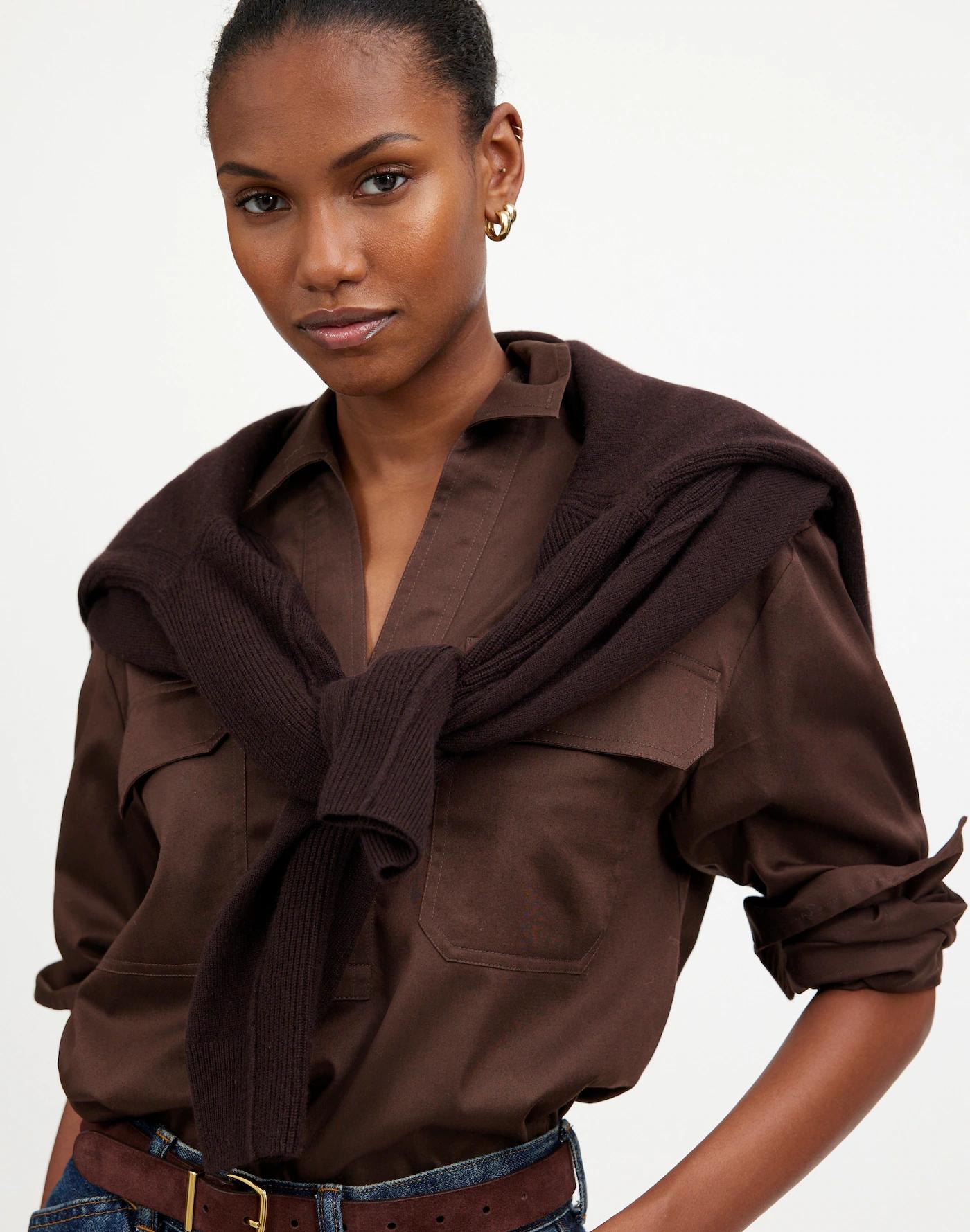Utility Long-Sleeve Popover Shirt Product Image