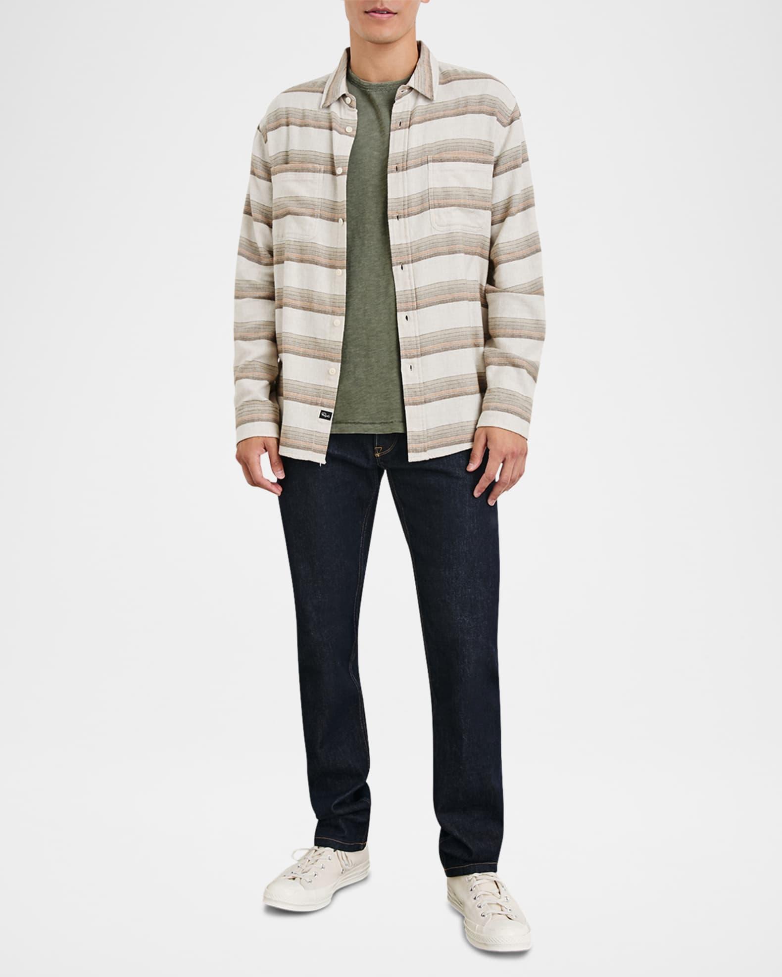 Mens Ivan Striped Button-Down Shirt Product Image