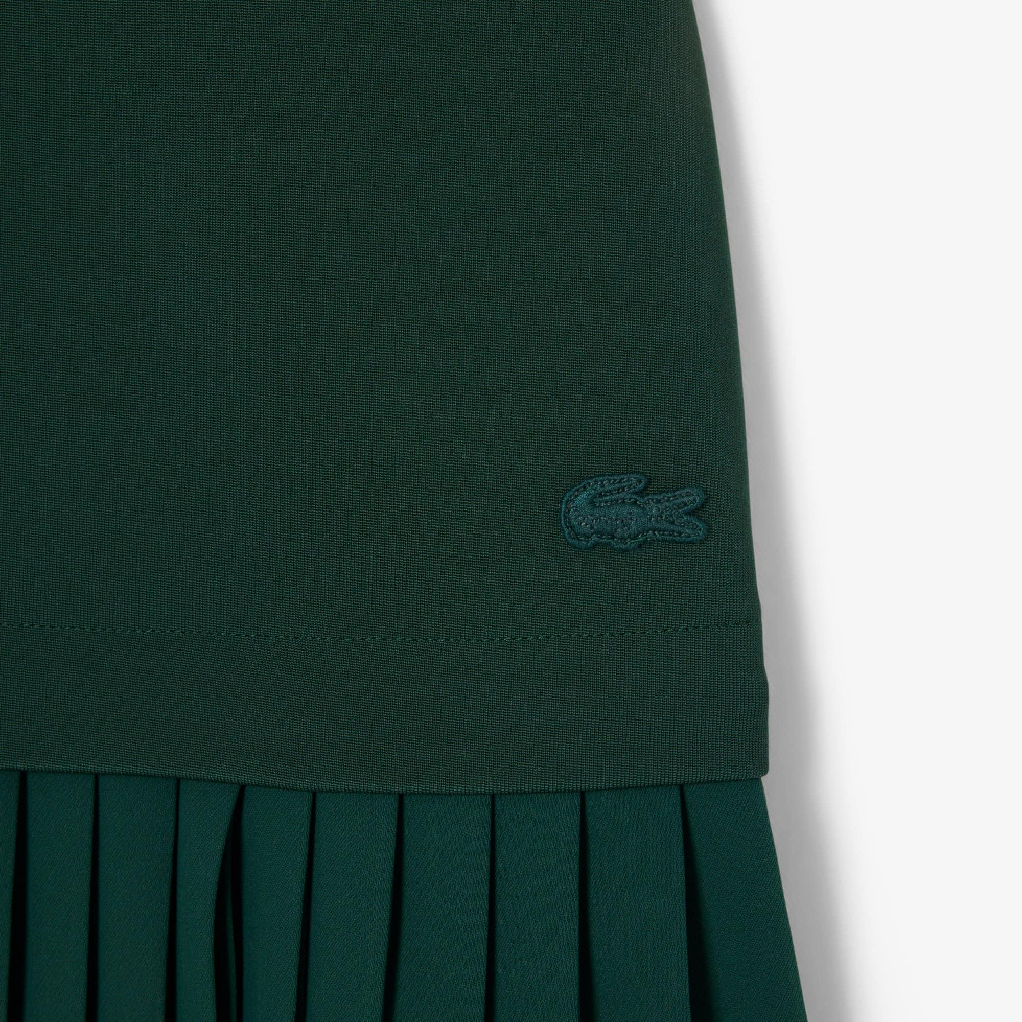 Runway Pleated Jersey Dress Product Image