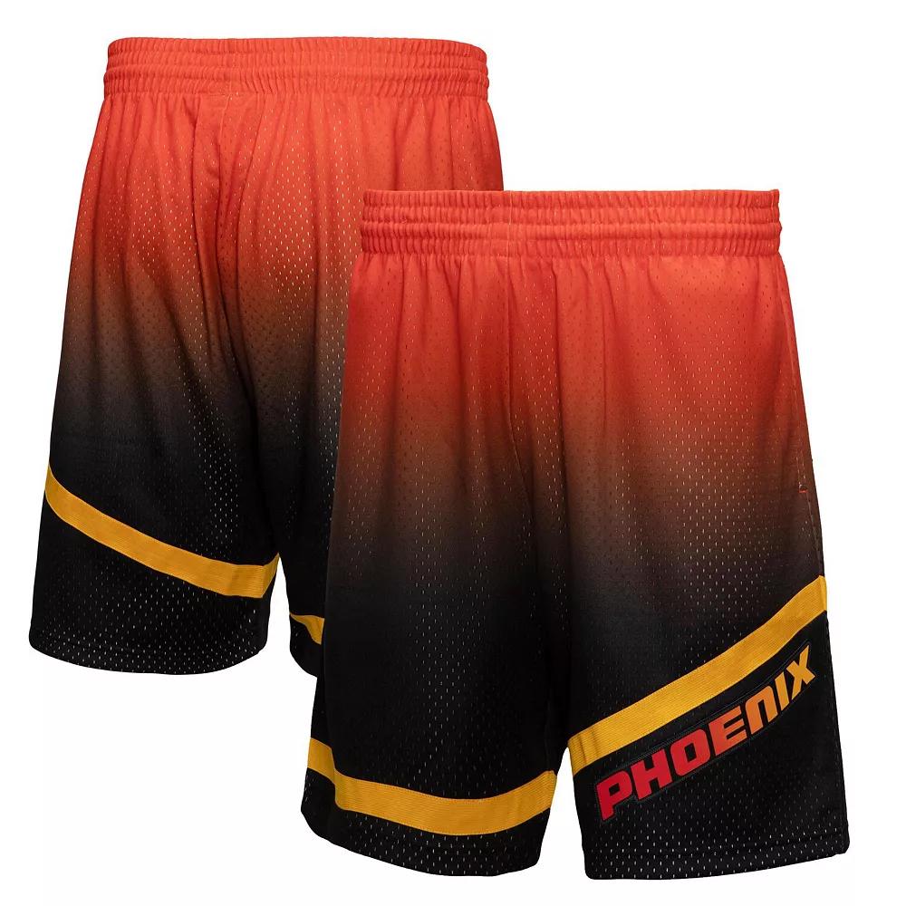 Mens Mitchell & Ness /Black Phoenix Suns 1996/97 Hardwood Classics Fadeaway Reload 3.0 Swingman Shorts Product Image