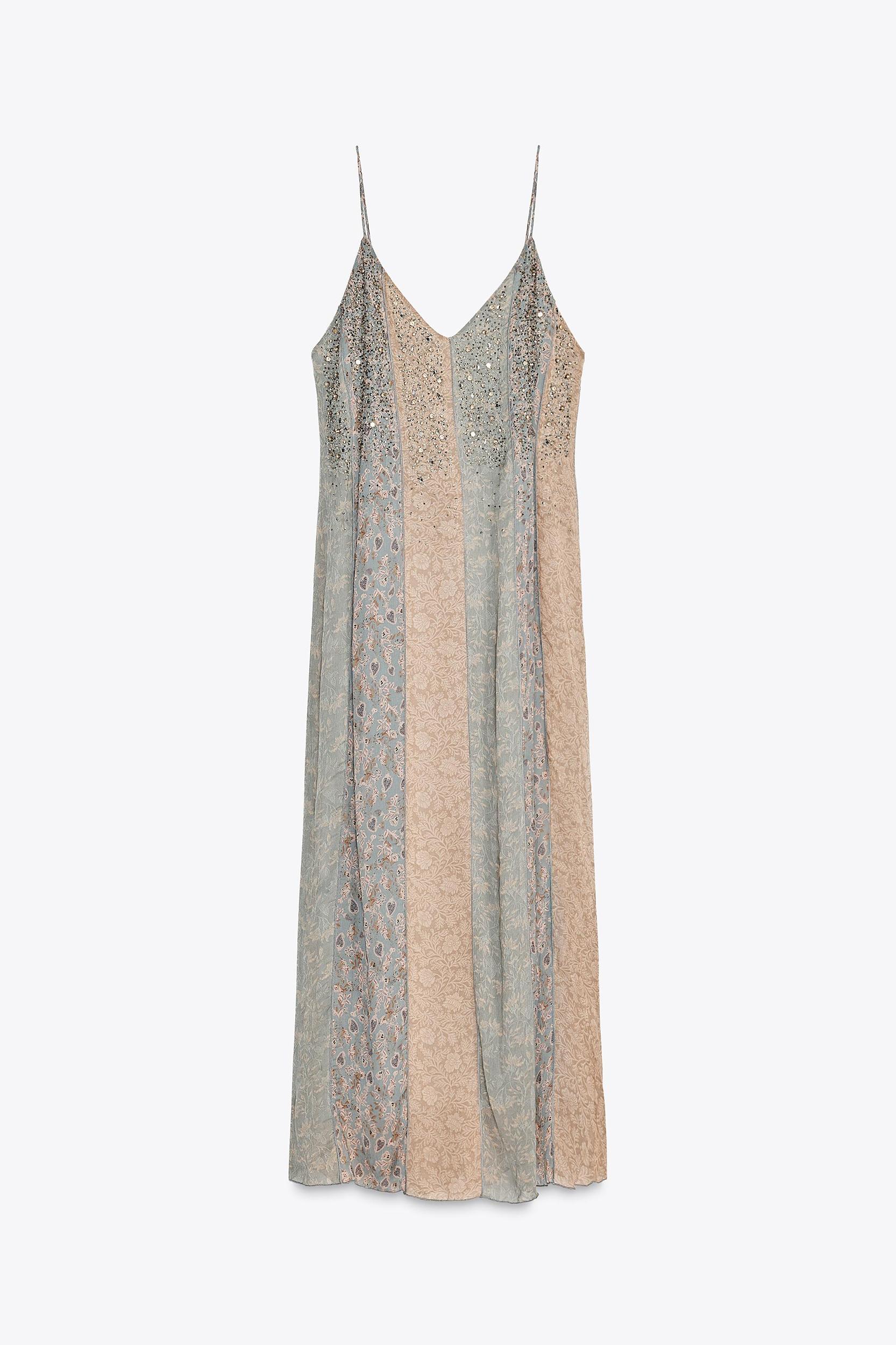 ZW COLLECTION BEADED SLIP DRESS Product Image