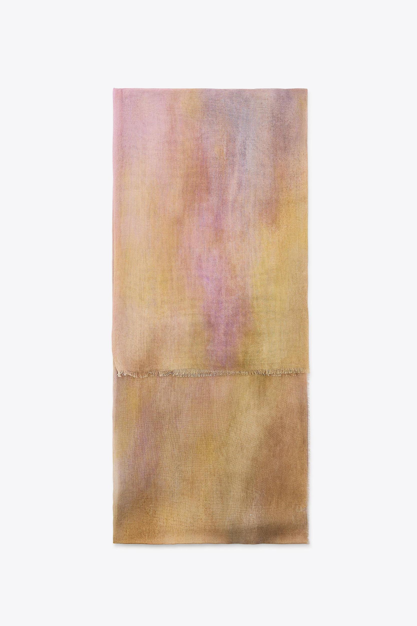 TIE-DYE PRINT MODAL SCARF Product Image