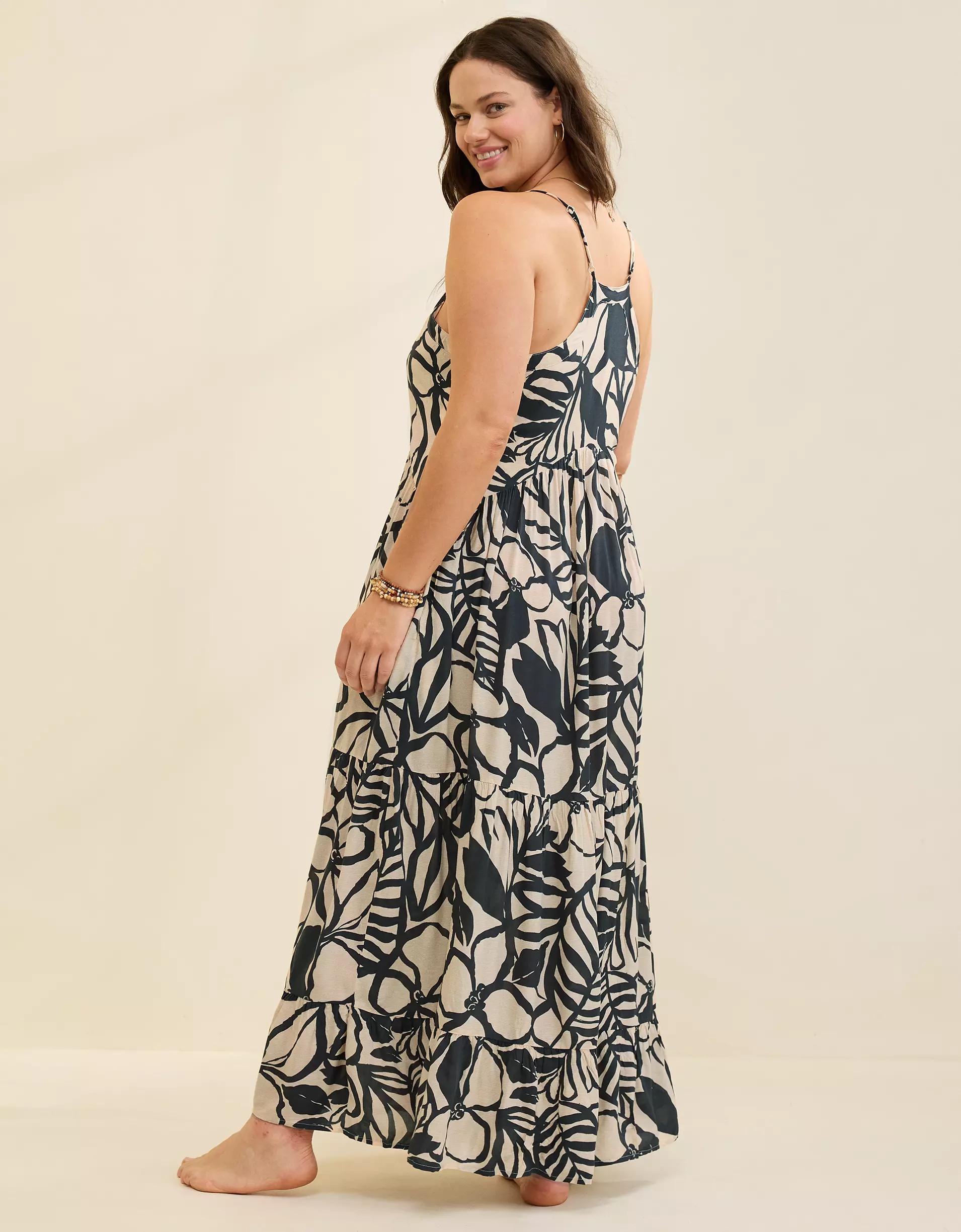 Aerie Printed Maxi Dress Product Image